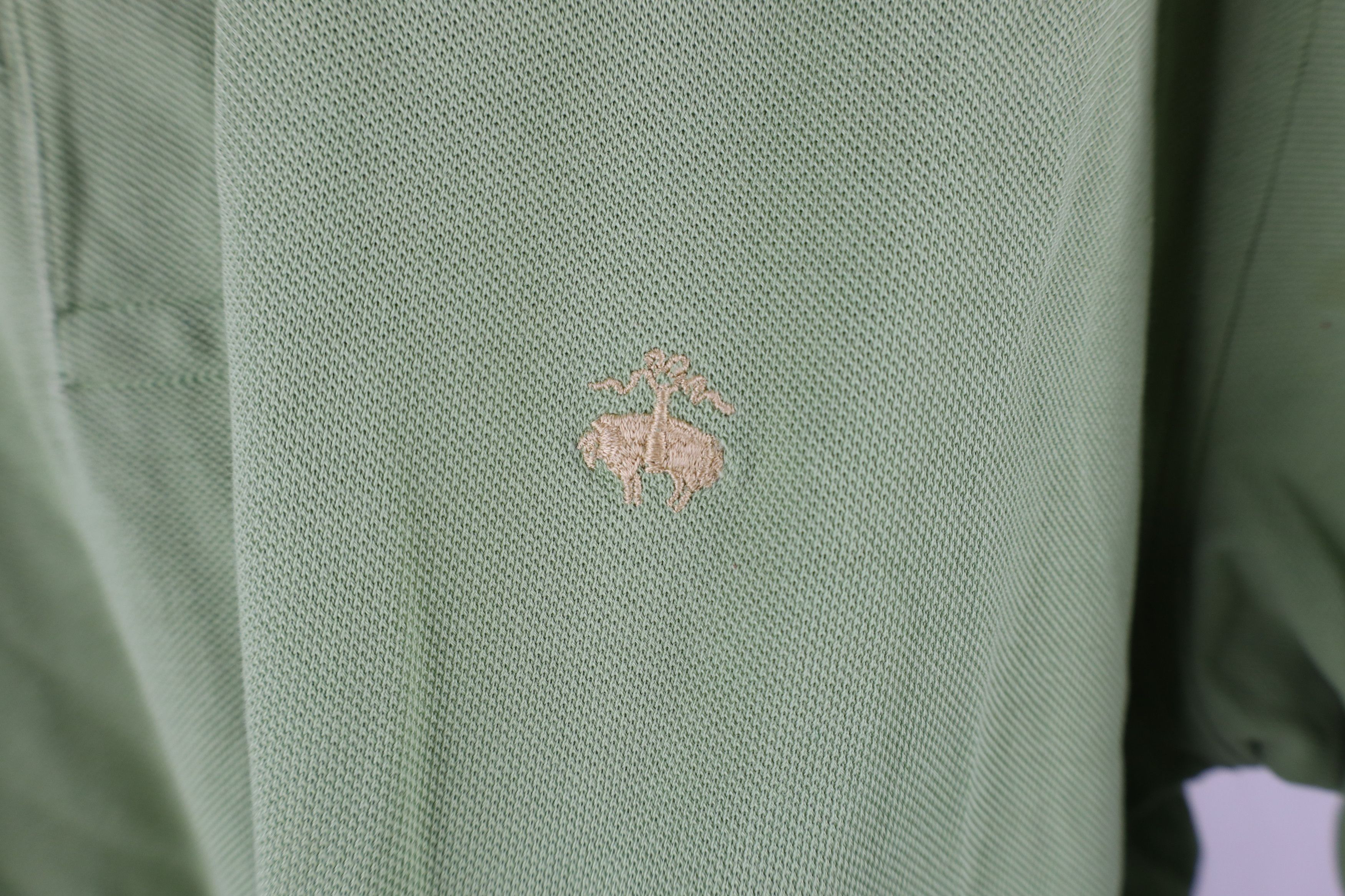 Brooks Brothers × Vintage Vintage Brooks Brothers Original Fit Pique Cotton Golf Polo Size US L / EU 52-54 / 3 - 4 Thumbnail