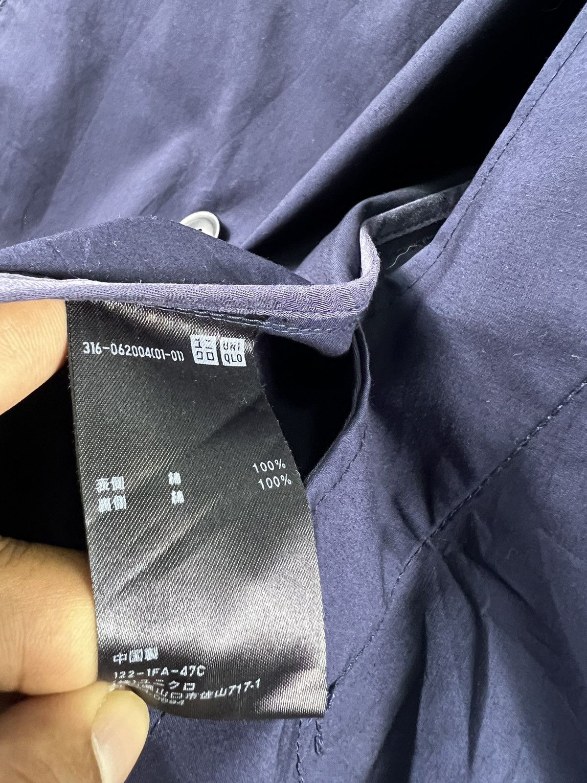 Japanese Brand × Jil Sander × Uniqlo 🔥 Uniqlo Japan x Jil Sander long coat hidden button - M Size US S / EU 44-46 / 1 - 7 Thumbnail