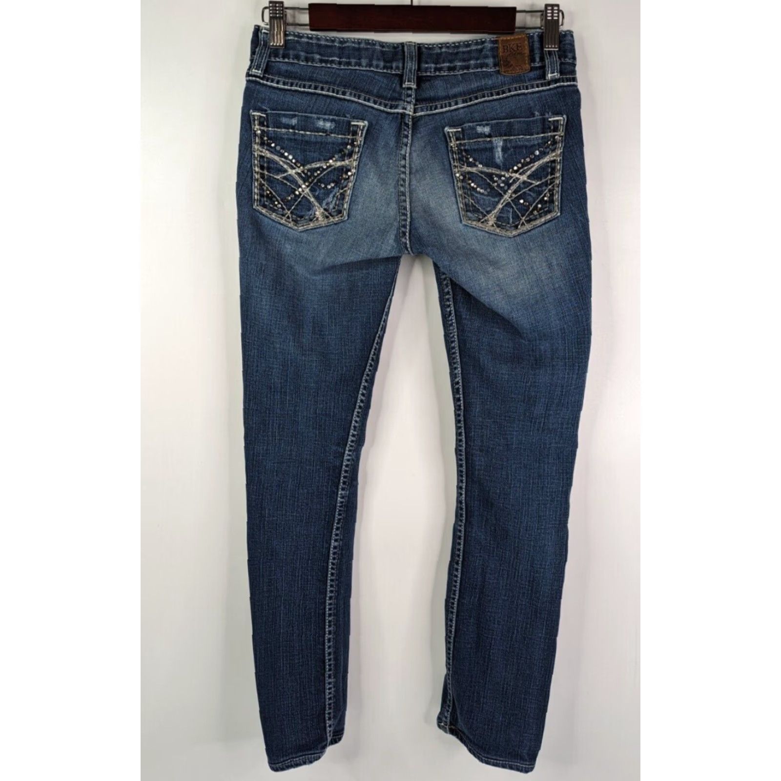 BKE BKE Madison Skinny Stretch Denim Jeans 26 Regular Blue Women Slim Fit BK14121L Size 26" / US 2 / IT 38 - 4 Thumbnail