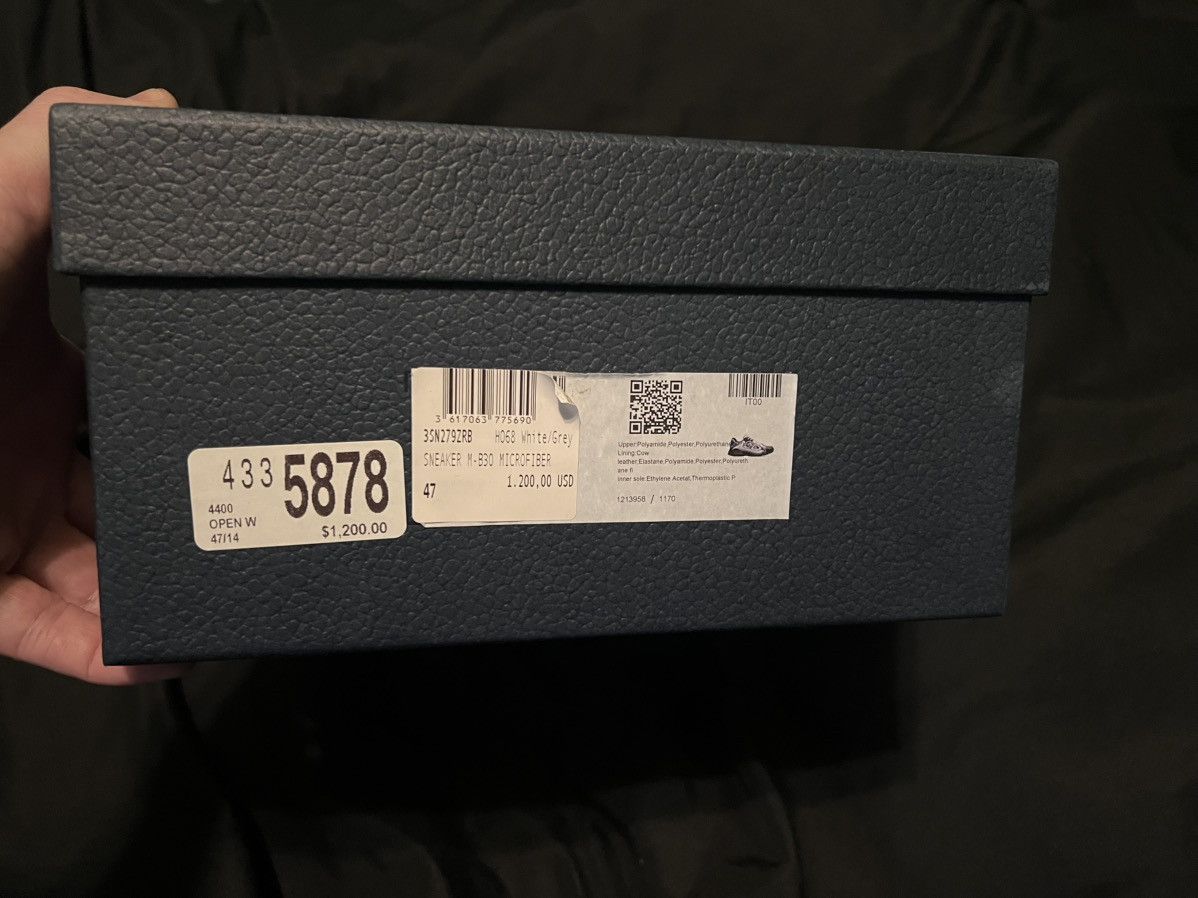 Dior Dior B30 Blue Grey Black Size 47 Sneakers Trainers Men's Size US 14 / EU 47 - 9 Thumbnail