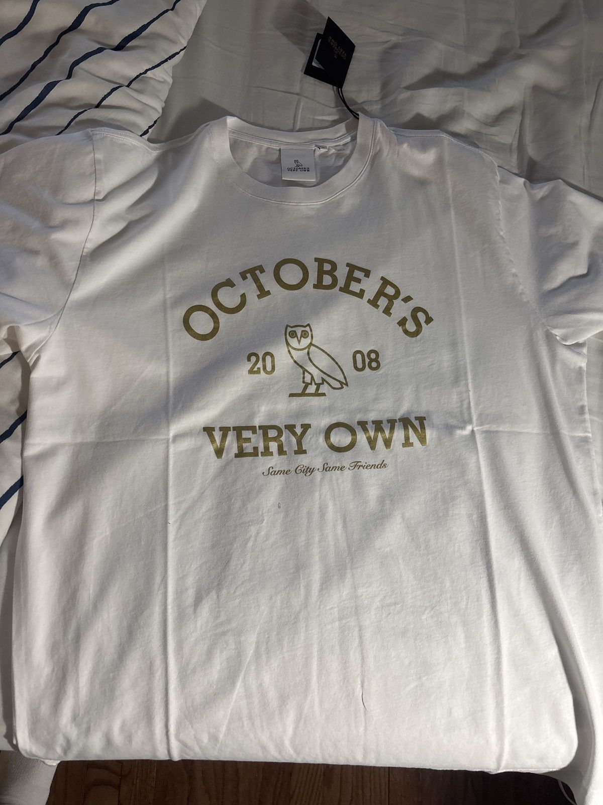 October's Very Own $50 OVO T SHIRT BRAND NEW NEVER WORN Size US L / EU 52-54 / 3 - 1 Thumbnail