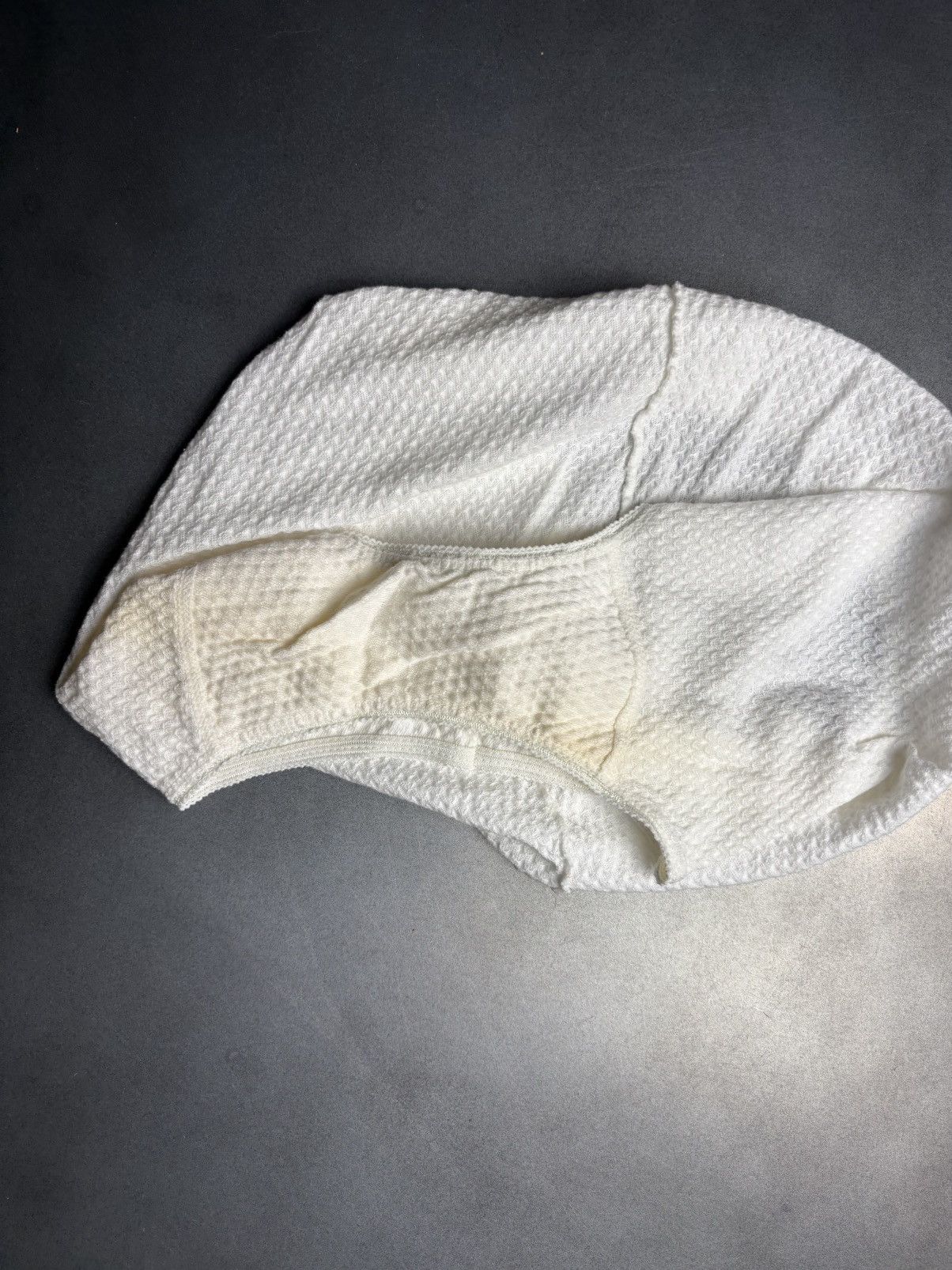 Other × Vintage Lot of 3 1970s Panties 3d Knit Ruffle Texture Underwear 70s Size ONE SIZE - 10 Thumbnail