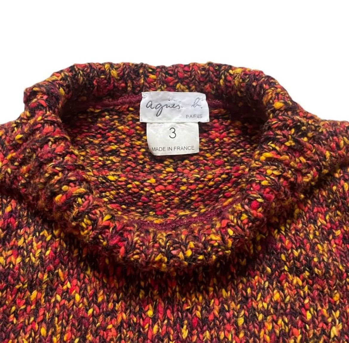 Designer × agnes b. Agnes B Turtleneck Knitwear Size US S / EU 44-46 / 1 - 2 Thumbnail