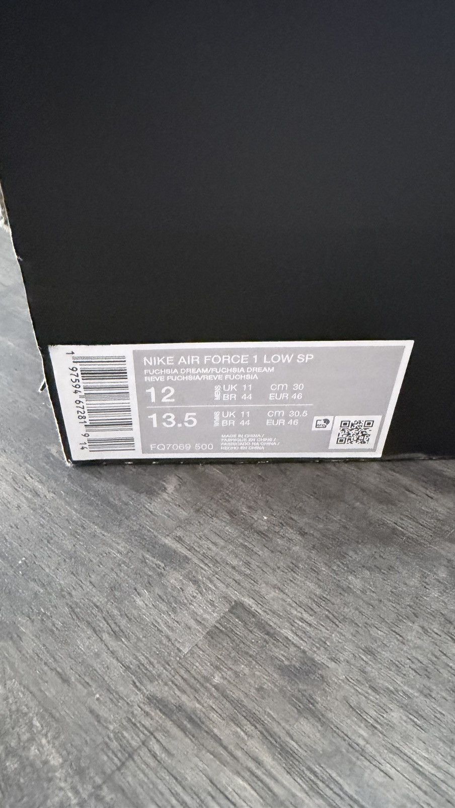 Cactus Plant Flea Market × Nike CPFM x Nike Air Force 1 Fuchsia Dream Size US 12 / EU 45 - 6 Thumbnail