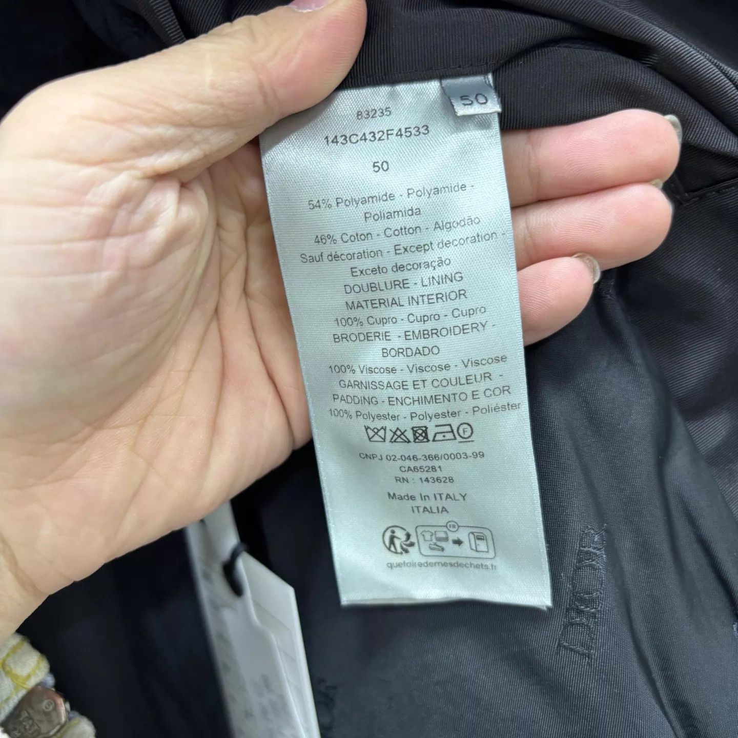 Dior Dior 1947 Flight Jacket 99 New 50 Size US M / EU 48-50 / 2 - 4 Thumbnail