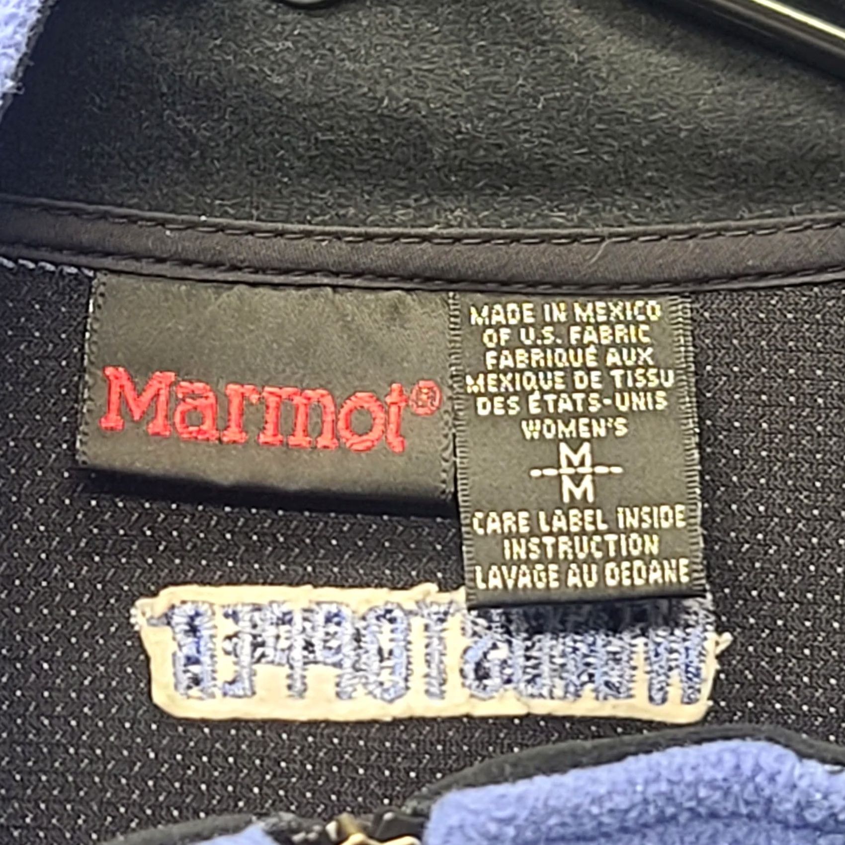 Marmot Marmot Windstopper Jacket Womens M Trim Fit Full Zip Moisture Wicking Gore Jacket Blue Regular Size M Womens Size M / US 6-8 / IT 42-44 - 2 Thumbnail