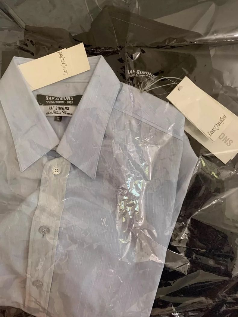 Raf Simons Raf Simons SS09 small R flat shirt Size US L / EU 52-54 / 3 - 5 Thumbnail