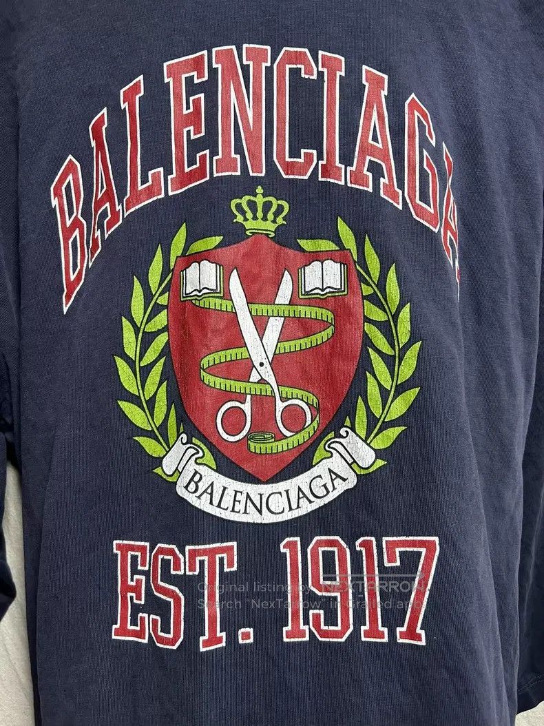 Balenciaga Balenciaga Scissors badge hoodie Size US S / EU 44-46 / 1 - 3 Thumbnail
