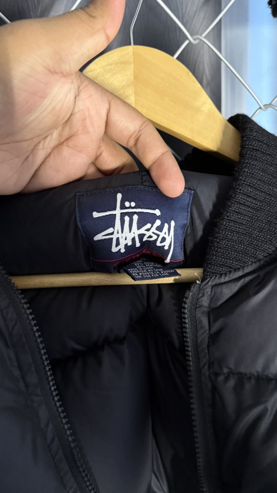 Stussy VINTAGE y2k STUSSY PUFFER RARE MEDIUM Size US M / EU 48-50 / 2 - 7 Thumbnail