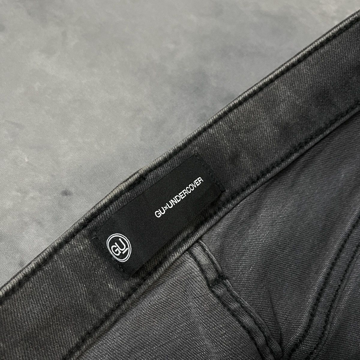 Undercover 2000s GUxUnderCover Faded Distressed Jeans Size US 29 - 5 Thumbnail
