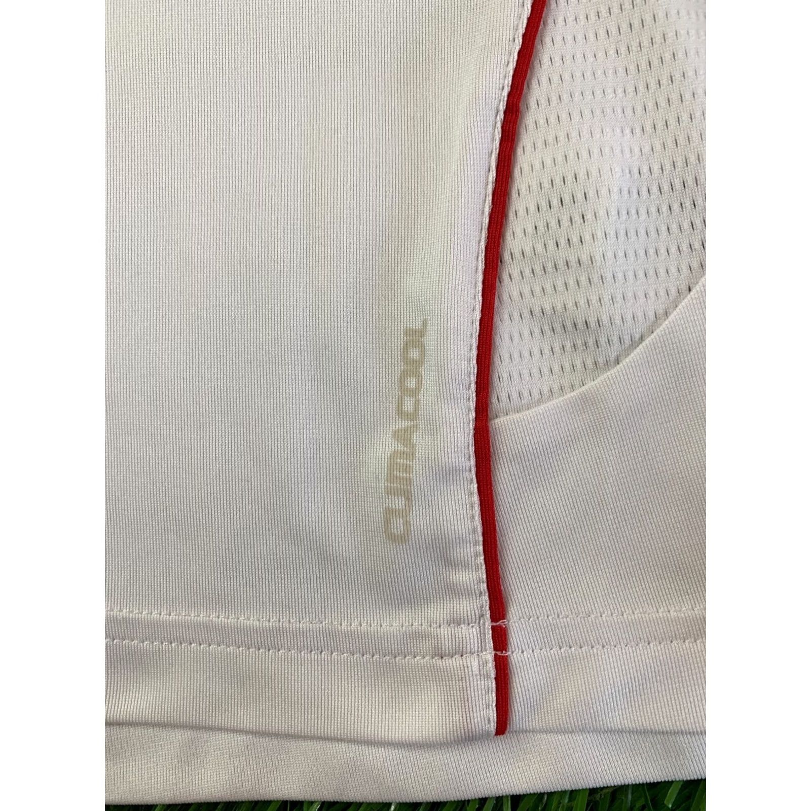 Adidas Adidas F50 Performance Climacool Jersey T-Shirt Mens M White Black Red 2009 Football Shirt Size US M / EU 48-50 / 2 - 6 Thumbnail