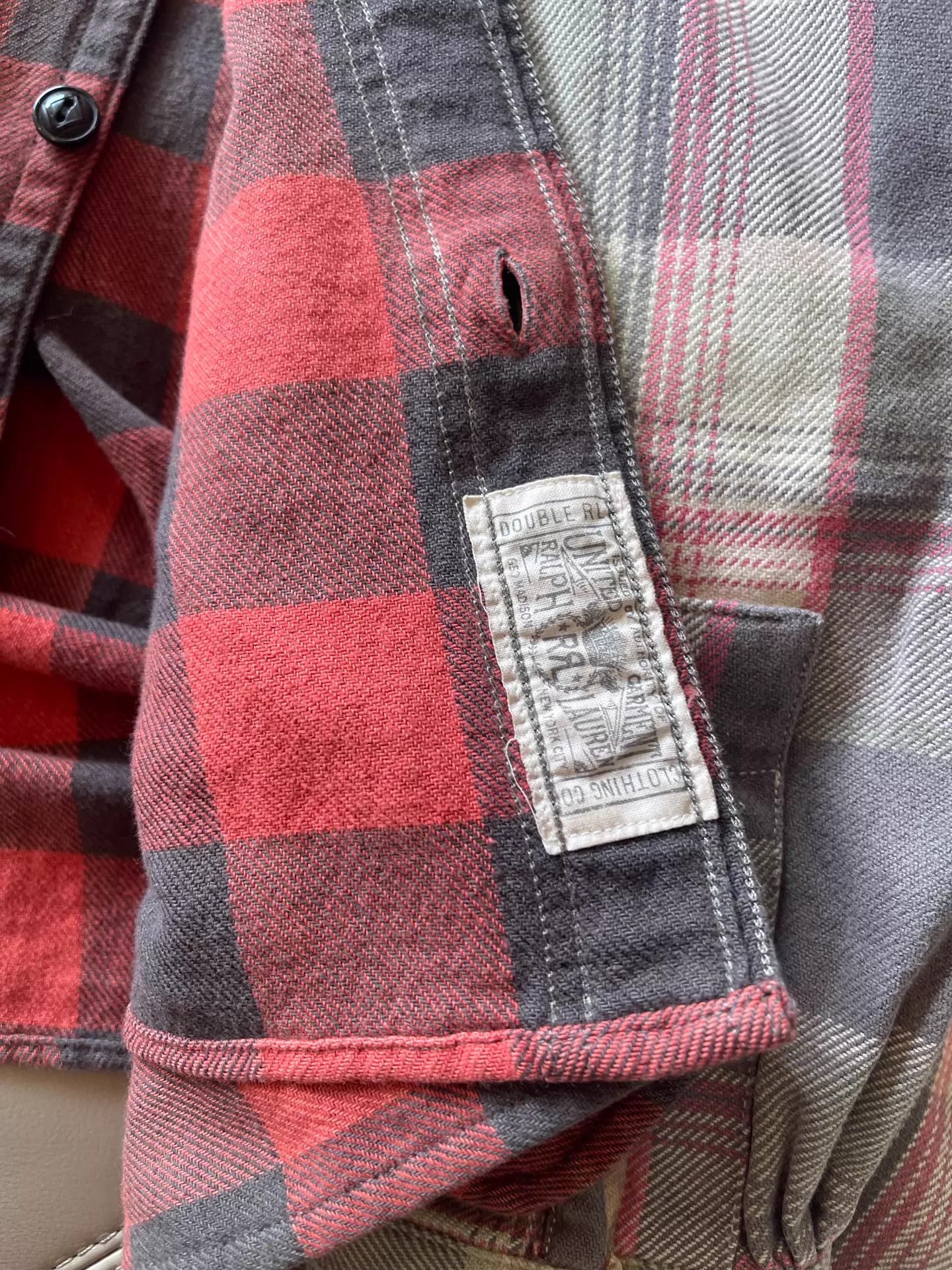 RRL Ralph Lauren RRL Double RL Western Stripe Shirt Vintage S (Layering, Excellent) Size US S / EU 44-46 / 1 - 6 Thumbnail