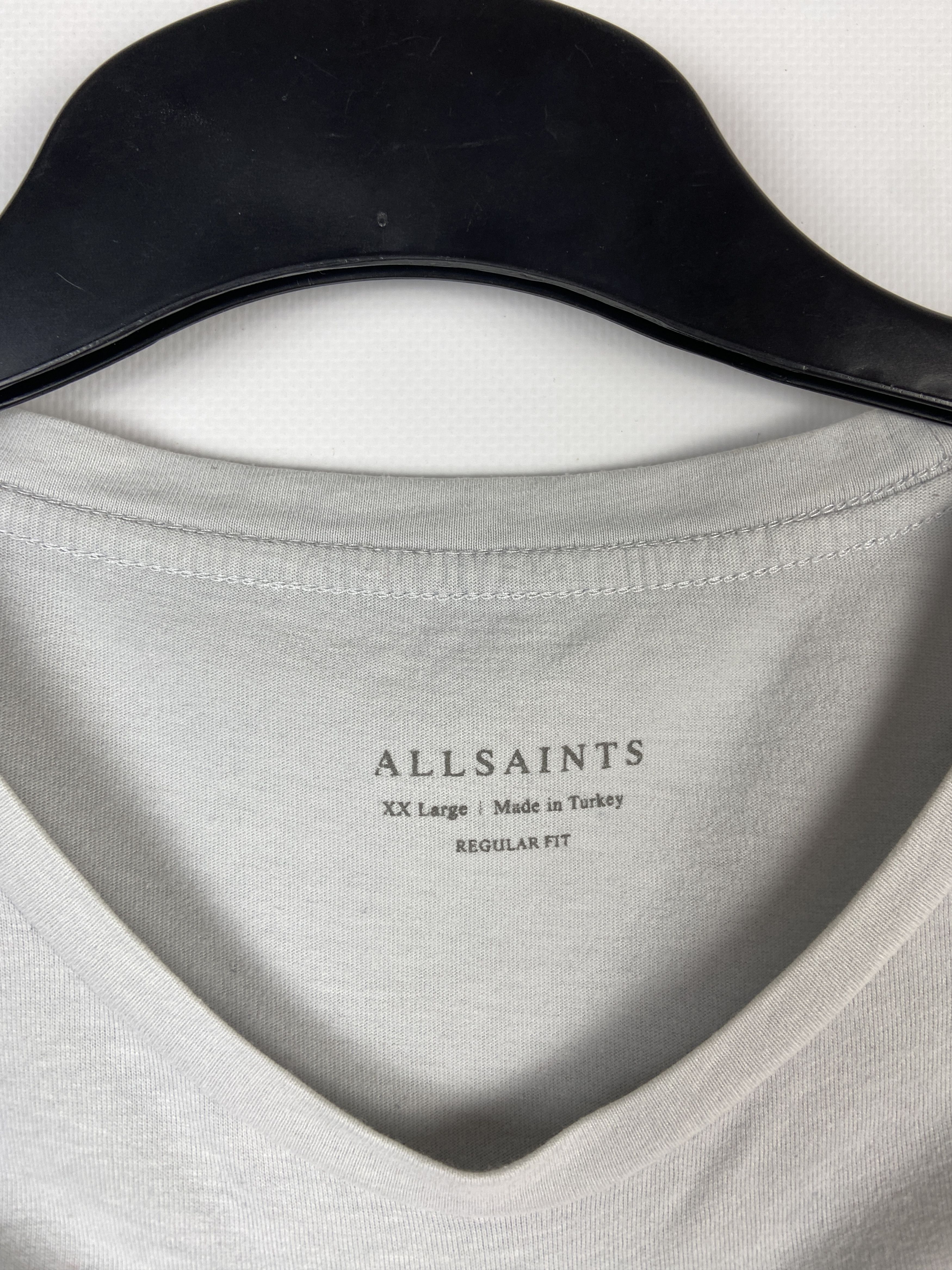 Allsaints Vintage Y2K Allsaints T Shirt Tee Size US XXL / EU 58 / 5 - 3 Thumbnail