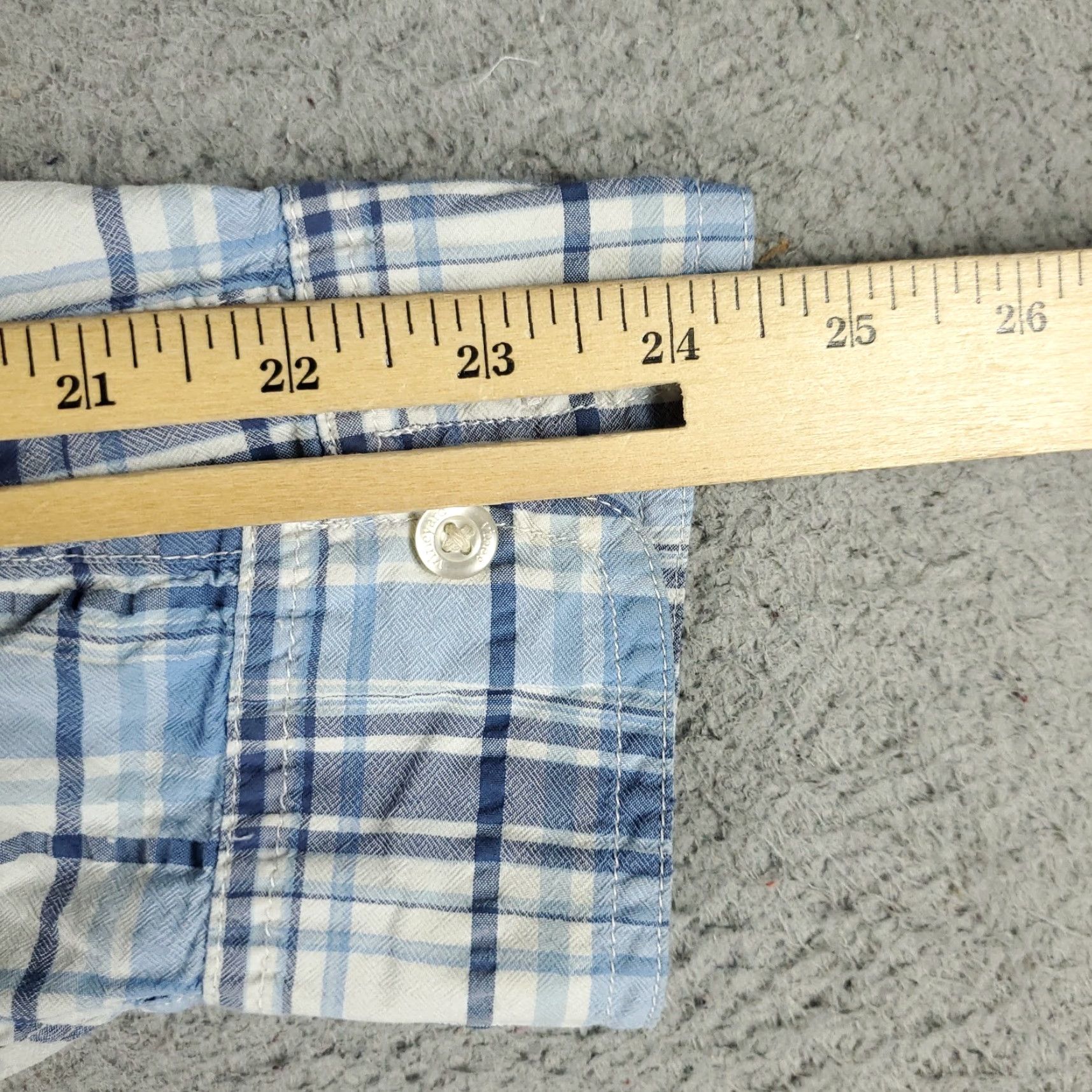 Vineyard Vines VINEYARD VINES Button-Up Shirt Mens Large Blue Plaid Long Sleeve Vented Fishing Casual Preppy Size US L / EU 52-54 / 3 - 6 Thumbnail