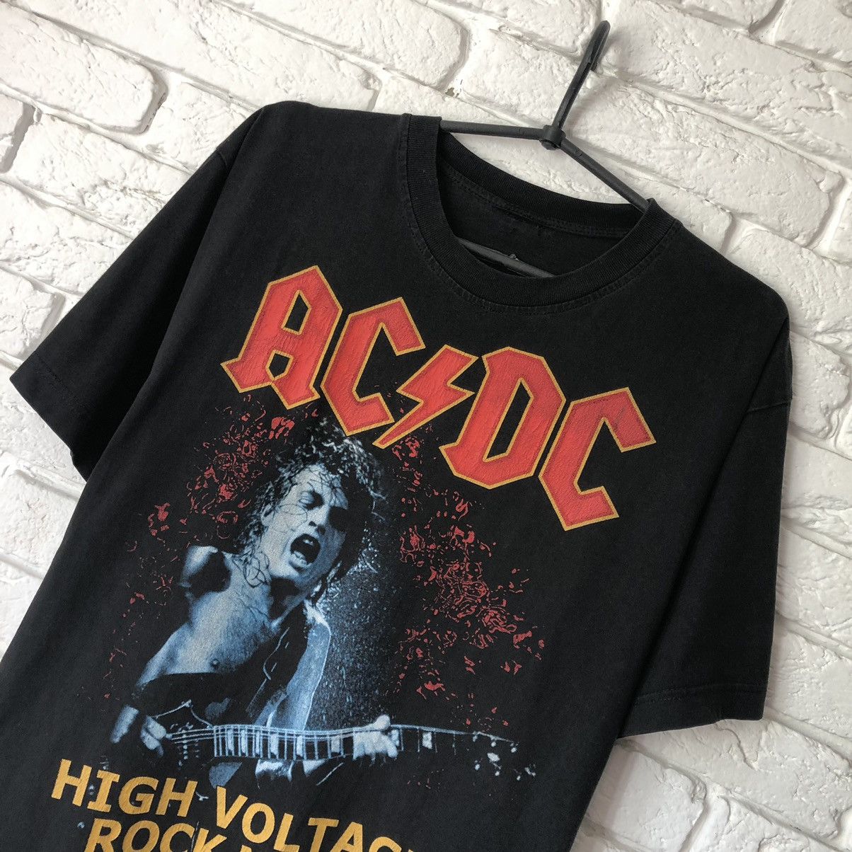 Band Tees AC DC bootleg vintage tee t shirt Size US L / EU 52-54 / 3 - 2 Thumbnail