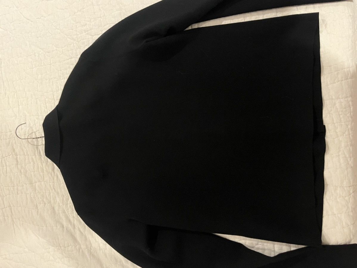Dries Van Noten DRIES VAN NOTEN Black Spread Collar Cardigan – Sold Out Size US S / EU 44-46 / 1 - 6 Thumbnail