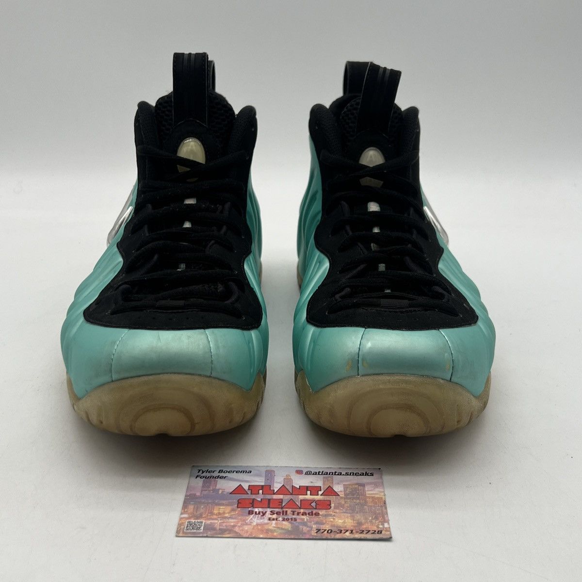 Nike Air Foamposite pro island green Size US 11 / EU 44 - 2 Thumbnail