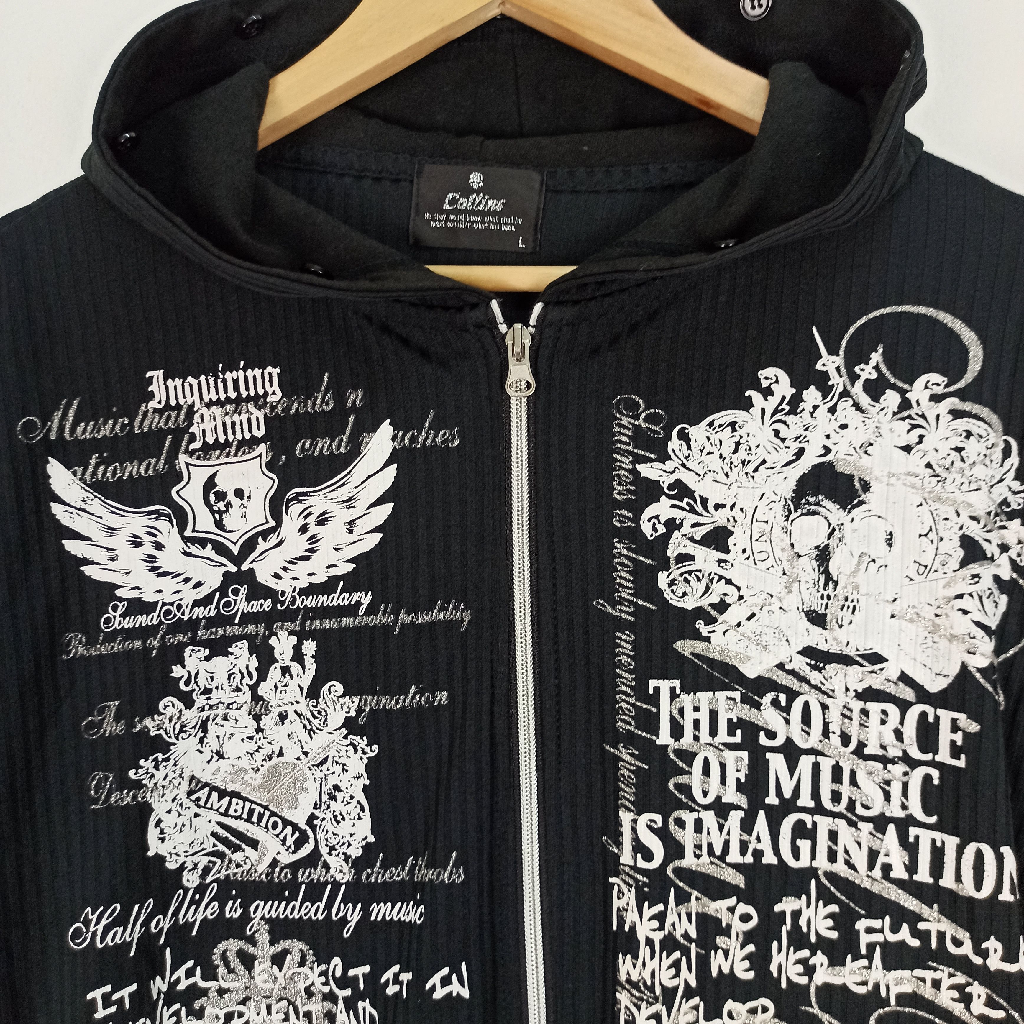 If Six Was Nine 🔥STEALS🔥 Rare Fur Hoodie Collins Thin cloth LGB Style Size US L / EU 52-54 / 3 - 10 Thumbnail