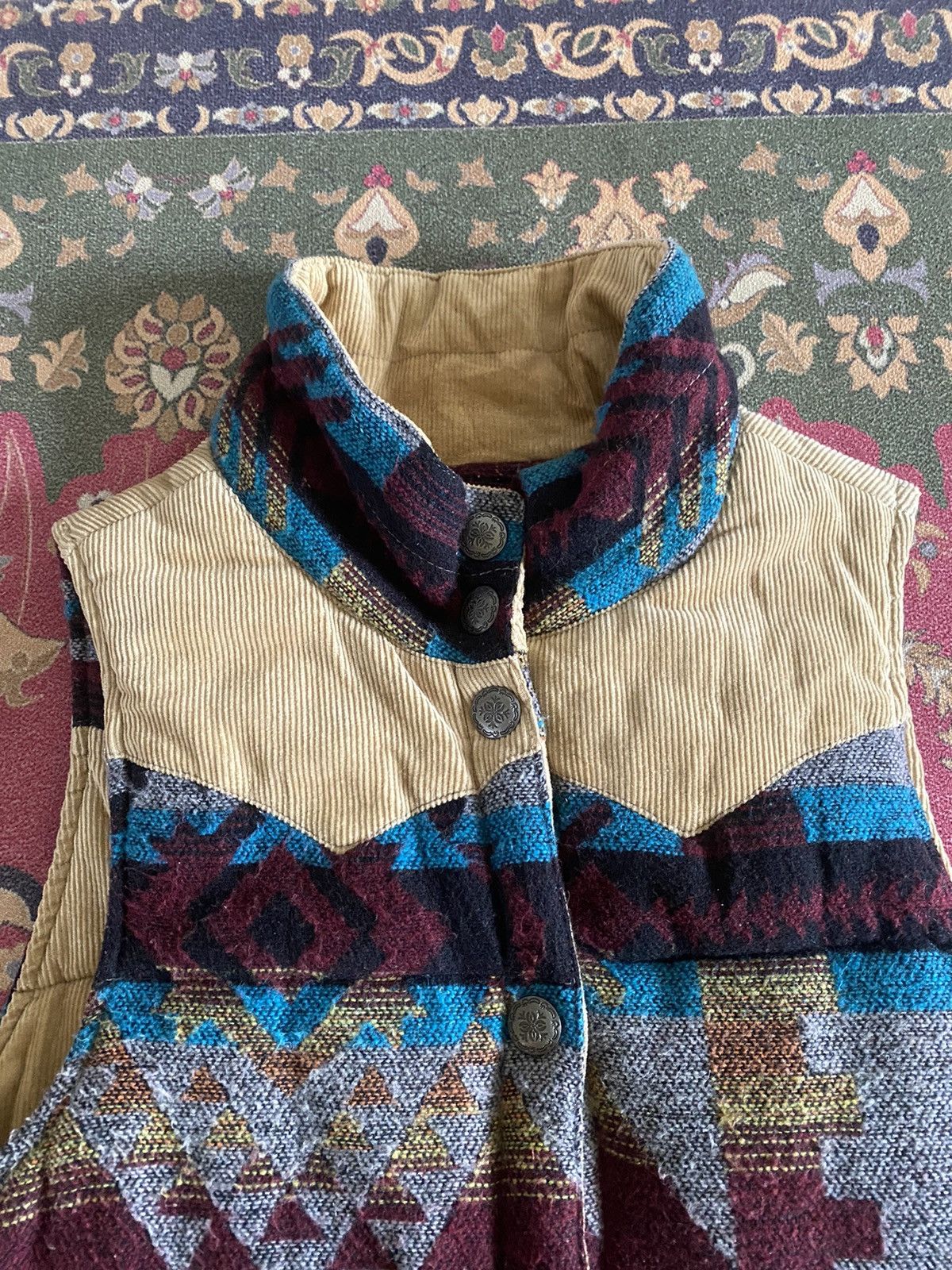 Japanese Brand Vintage Japanese Brand ANTI BALLISTIC Navajo Style Vest Size US S / EU 44-46 / 1 - 4 Thumbnail