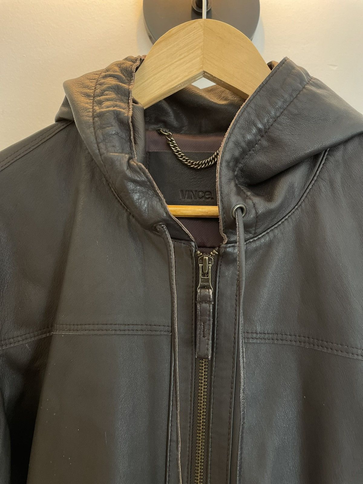 Vince Vince Leather Coat Size US M / EU 48-50 / 2 - 11 Thumbnail