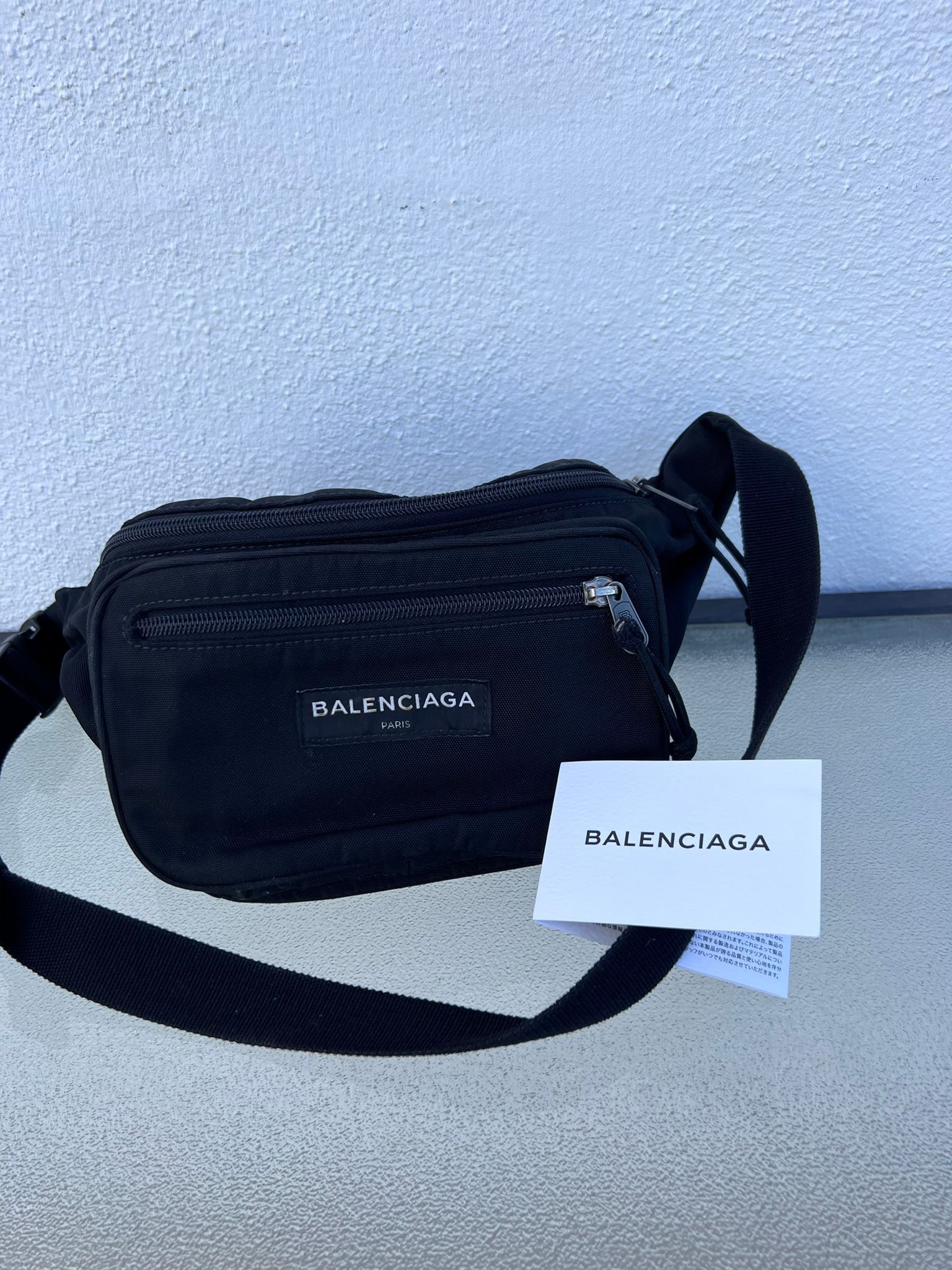 Balenciaga logo patch Belt pack