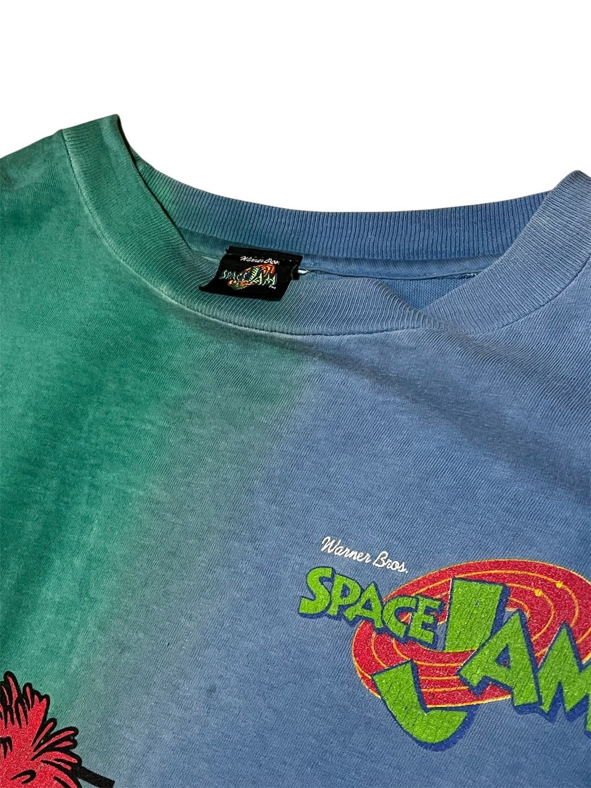 Other 1996 Space Jam “Monstars” Colorblock Tee Size US XXL / EU 58 / 5 - 5 Thumbnail
