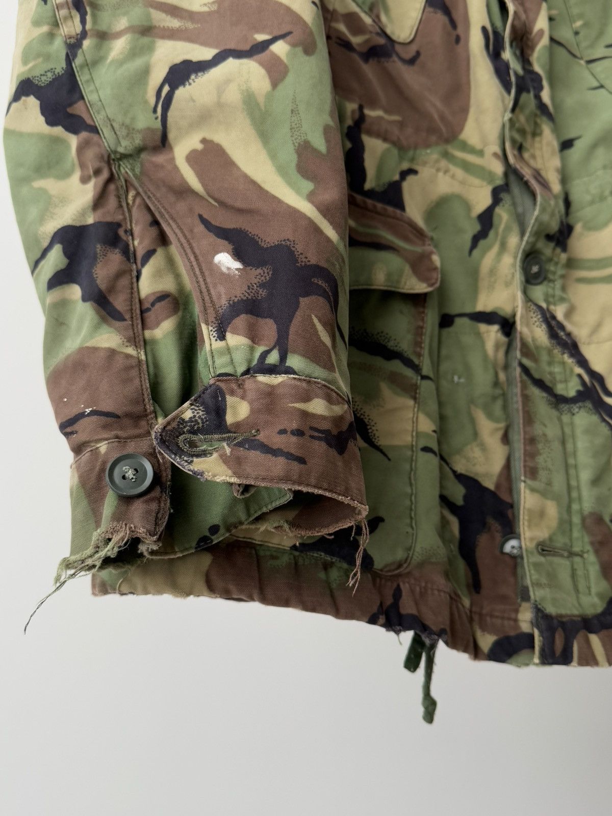 Vintage 1968 Pattern Vintage British Army DPM Camo Combat Suit Size US L / EU 52-54 / 3 - 9 Thumbnail