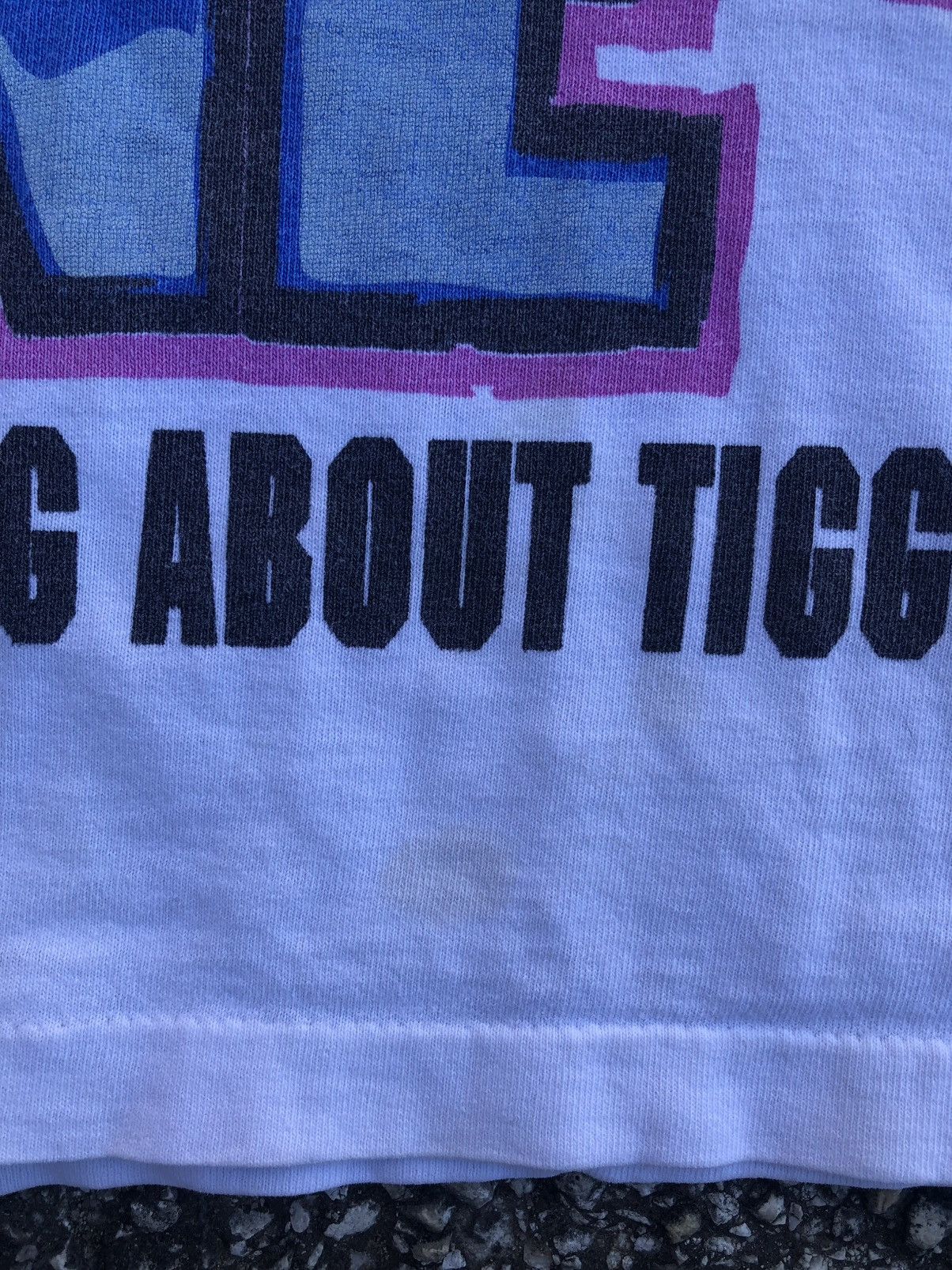 Other Vintage 90s Disney Tigger "I'M The Only One" Size US XL / EU 56 / 4 - 3 Thumbnail
