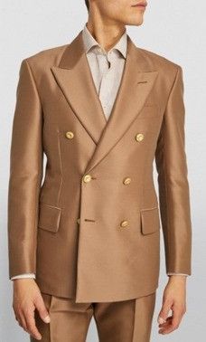 Tom Ford o1loc1c0724 15DD40 Jacket in Brown Size US L / EU 52-54 / 3 - 2 Thumbnail