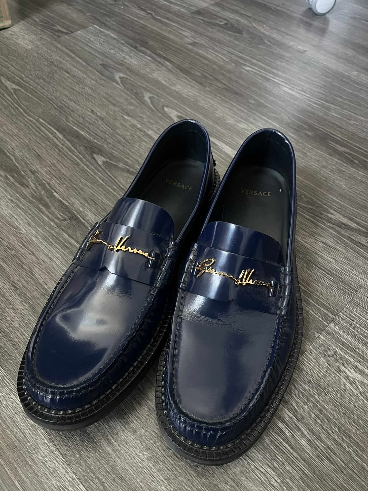 Versace Versace GV Signature Loafers Size US 11 / EU 44 - 3 Thumbnail