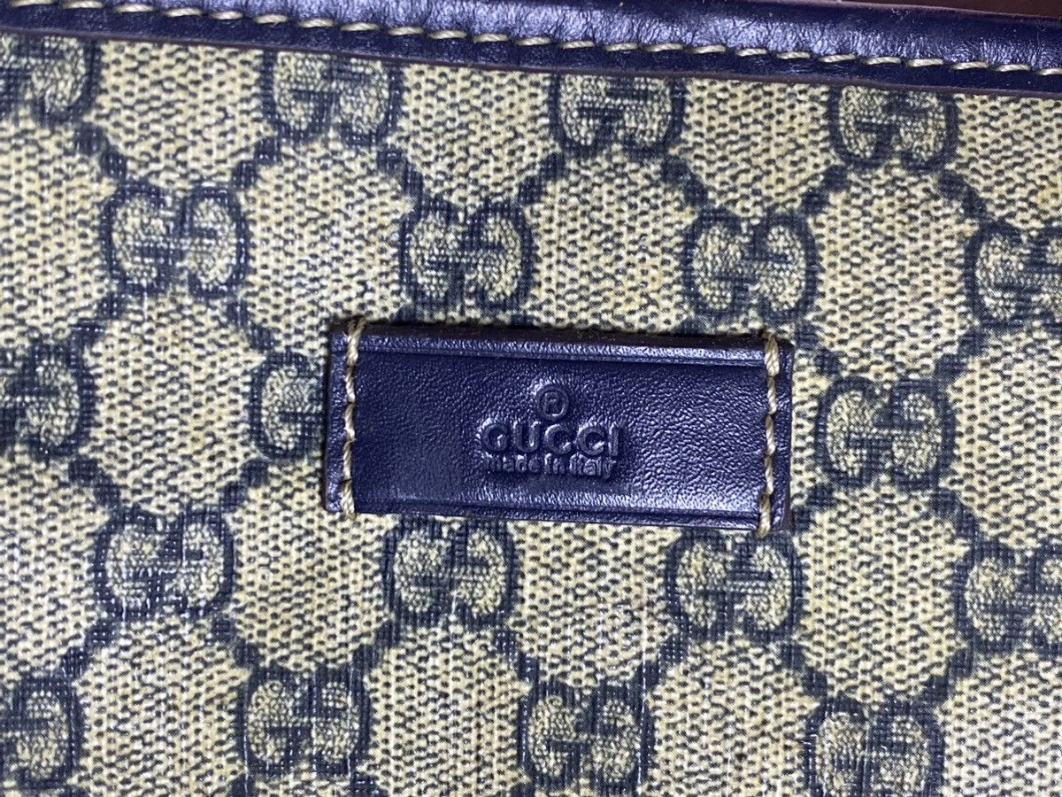Gucci GUCCI GG Canvas with Leather Large tote bag Size ONE SIZE - 3 Thumbnail