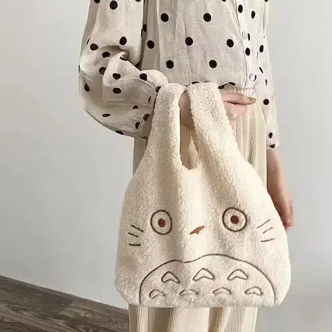 Anime Plush Tote Bag Size ONE SIZE - 1 Thumbnail