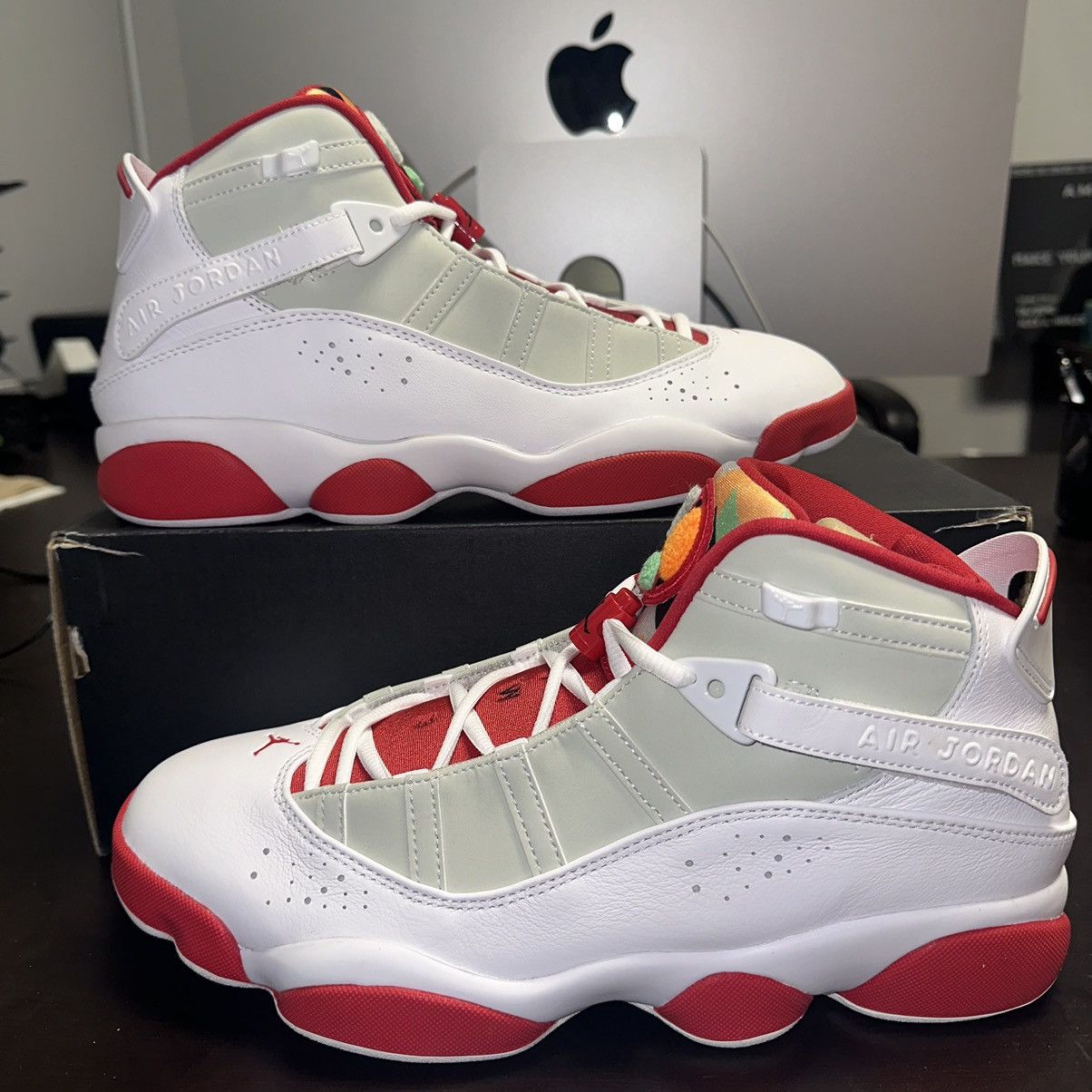 image of Size 11 - Jordan Air 6 Rings Hare Dd5077-105 Shoes in White, Men's