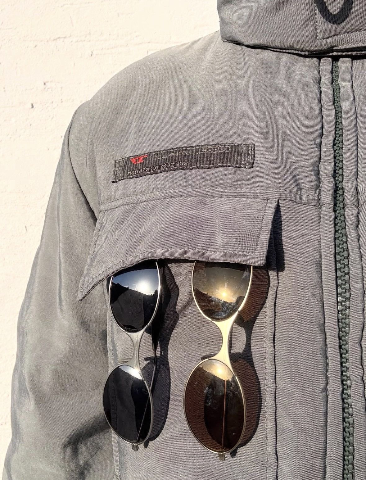 Oakley 90’s Vintage Oakley E Wire Gen 1 Steel Gray Sunglasses Size ONE SIZE - 13 Thumbnail