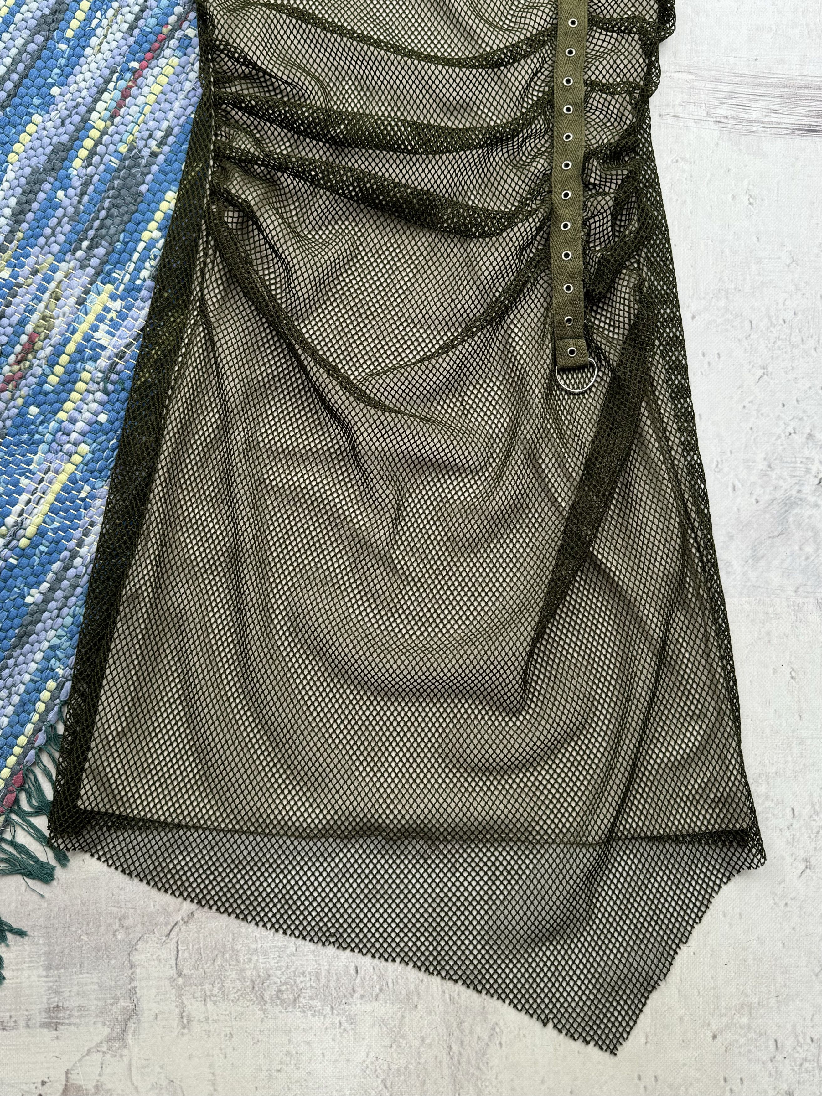 Vintage Vintage Mesh On Top Dress With Bondage A79D15(113) Size S / US 4 / IT 40 - 3 Thumbnail
