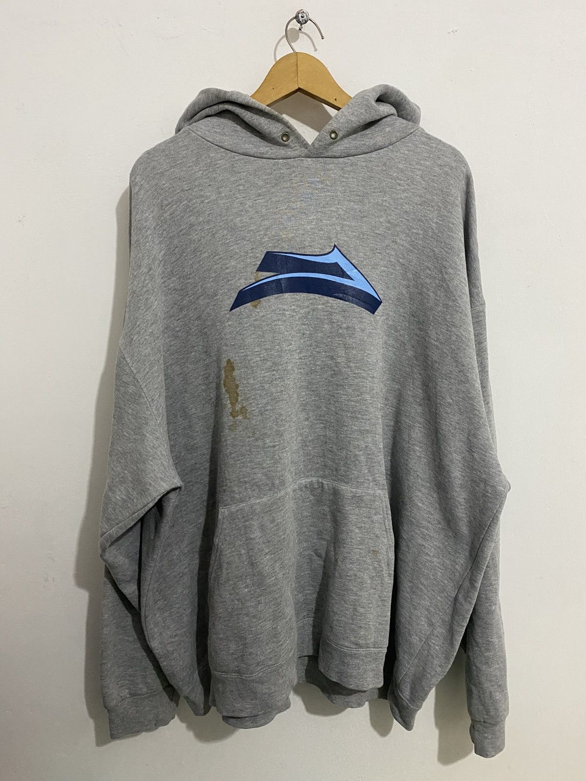 Hook-Ups × Vintage Vintage Lakai Shoes Baggy Hoodie Tonyhawk Size US XL / EU 56 / 4 - 1 Thumbnail