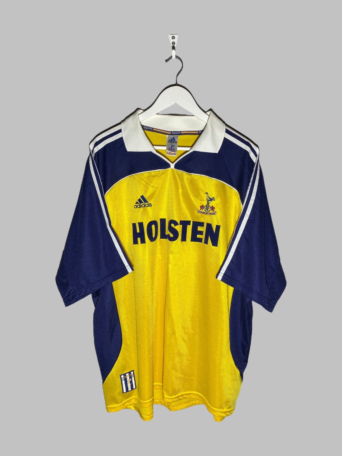 Adidas × Vintage Vintage Tottenham Hotspur 1999/00 Away Football Shirt Size US XXL / EU 58 / 5 - 1 Thumbnail
