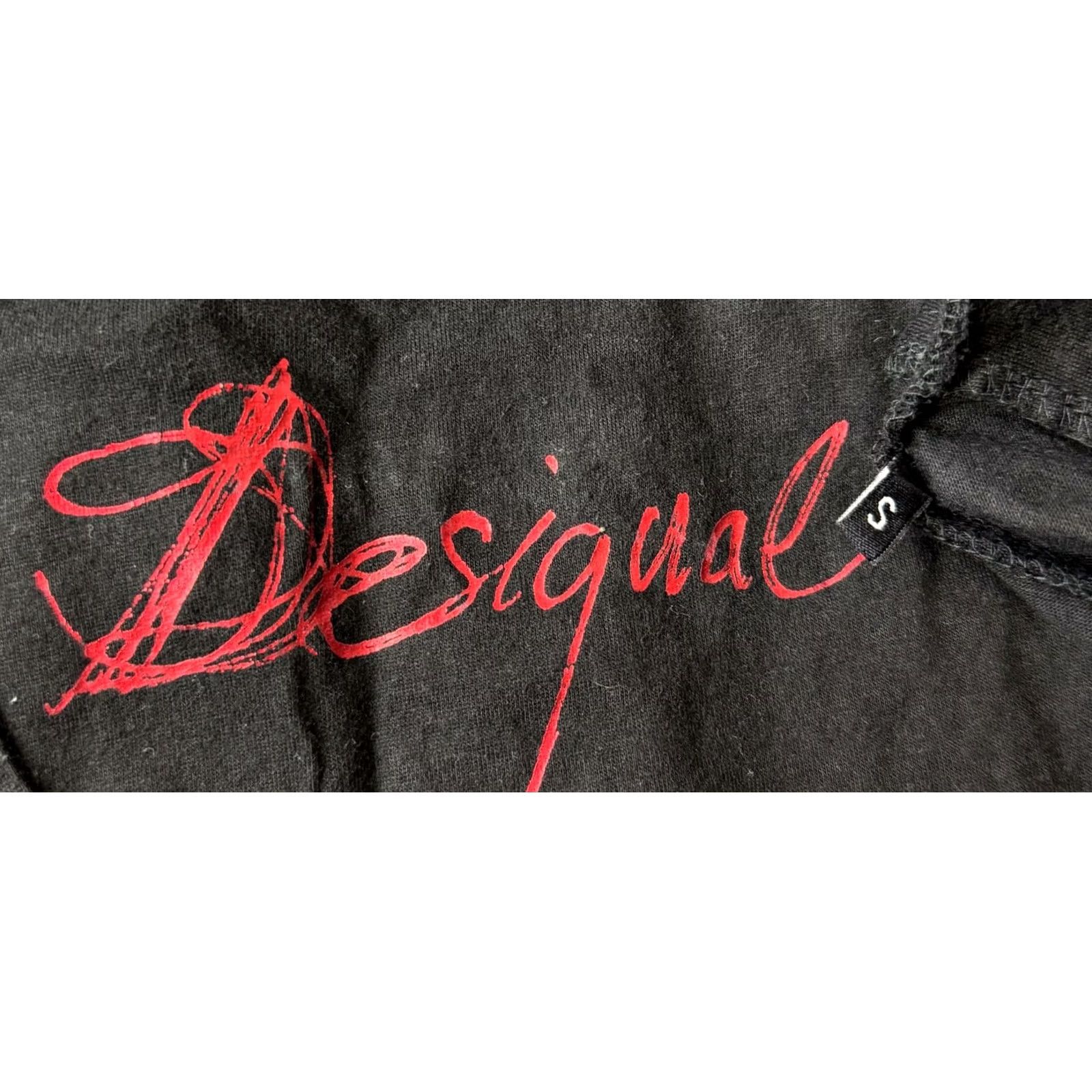 Desigual Desigual womens red black dress Size S Size S / US 4 / IT 40 - 7 Thumbnail