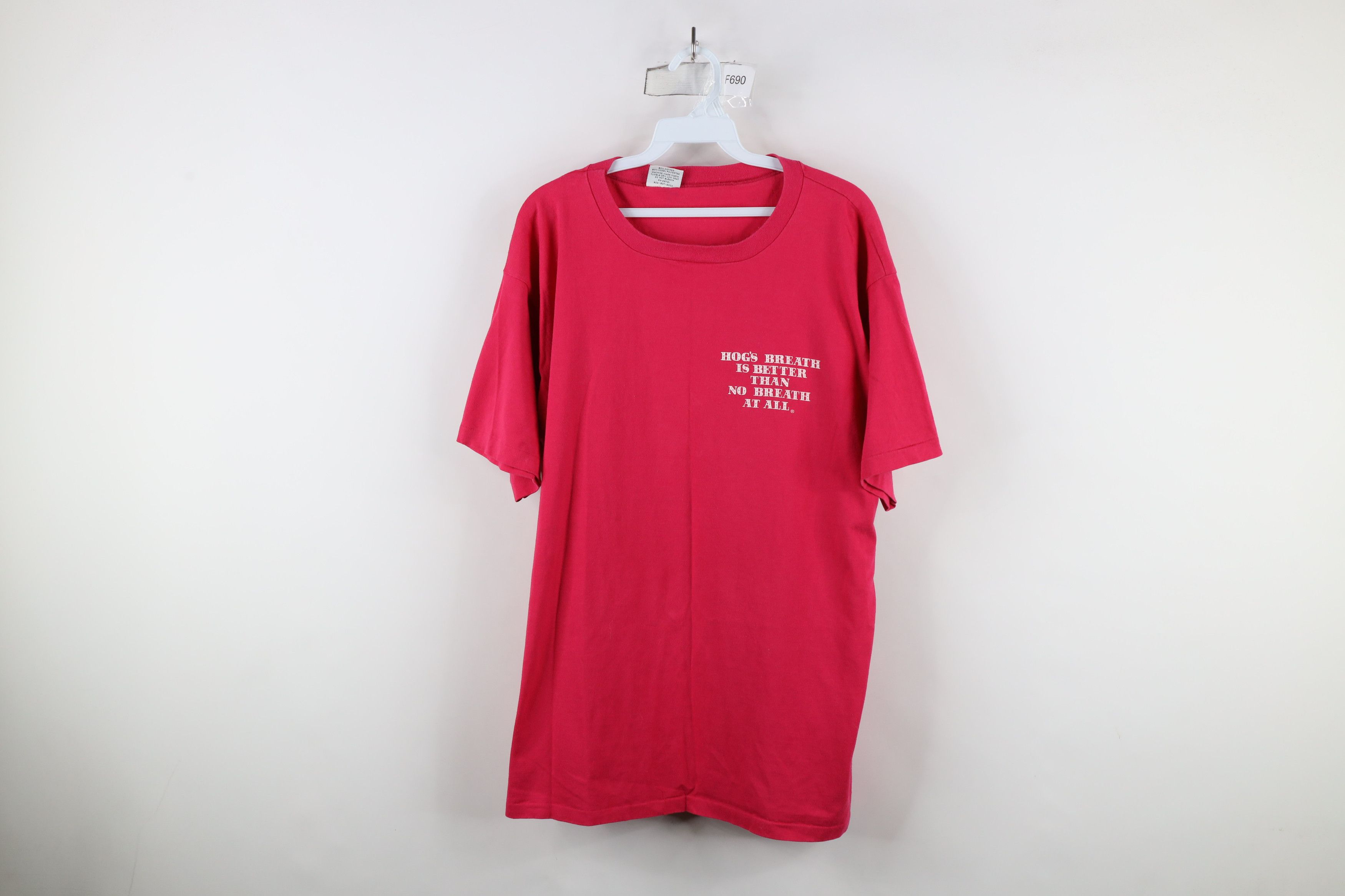 Vintage Vintage 90s Streetwear Breath Saloon Florida T-Shirt USA Size US XL / EU 56 / 4 - 1 Thumbnail