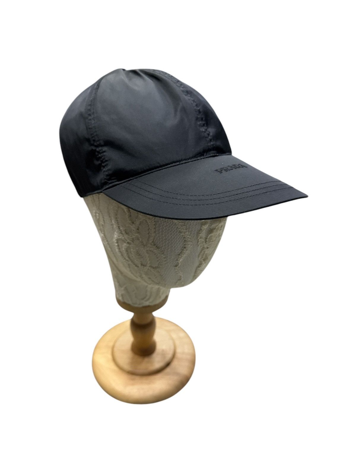 Prada VINTAGE PRADA SIX PANELS NYLON CAP Size ONE SIZE - 2 Thumbnail