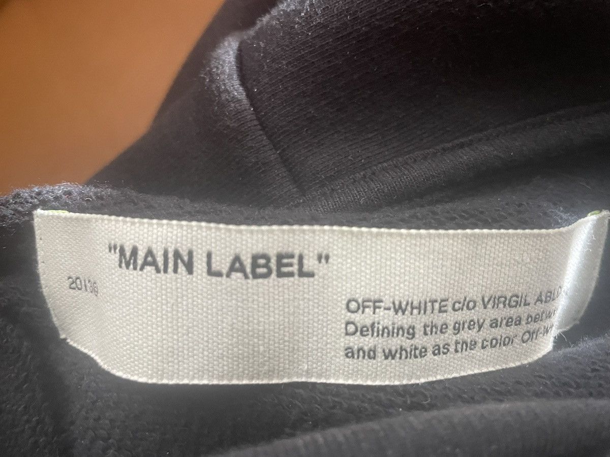 Off-White OFF WHITE GOLDEN RATIO HOODIE Size US M / EU 48-50 / 2 - 1 Thumbnail