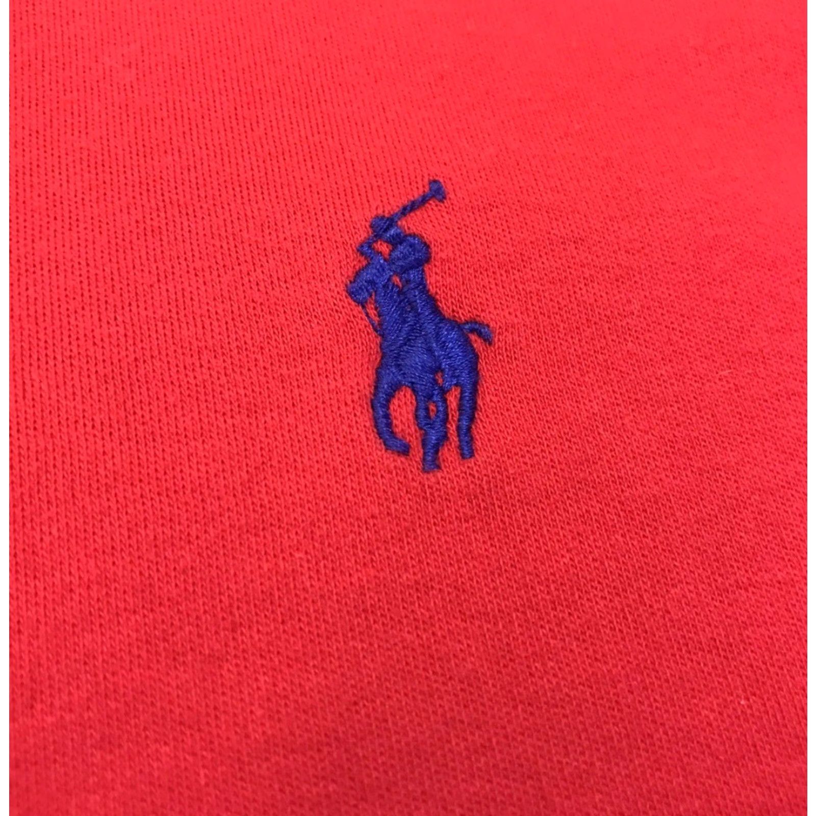 Polo Ralph Lauren Polo Ralph Lauren Polo Shirt Mens XL Red Collared Golf Logo Vintage Sport Work Dress Size 46R - 4 Thumbnail