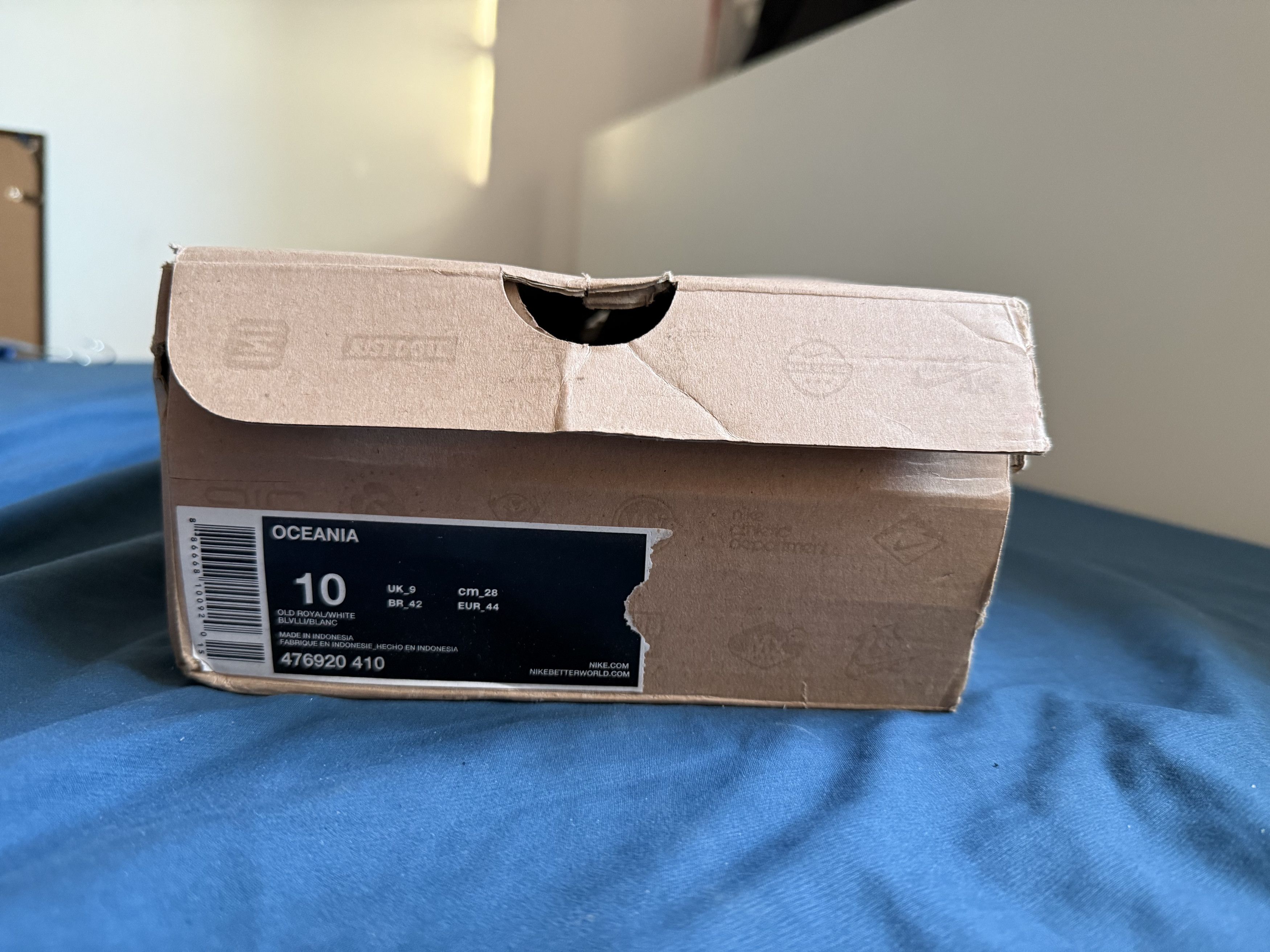 Nike Nike Oceania Old Royal/White size 10 Size US 10 / EU 43 - 2 Thumbnail