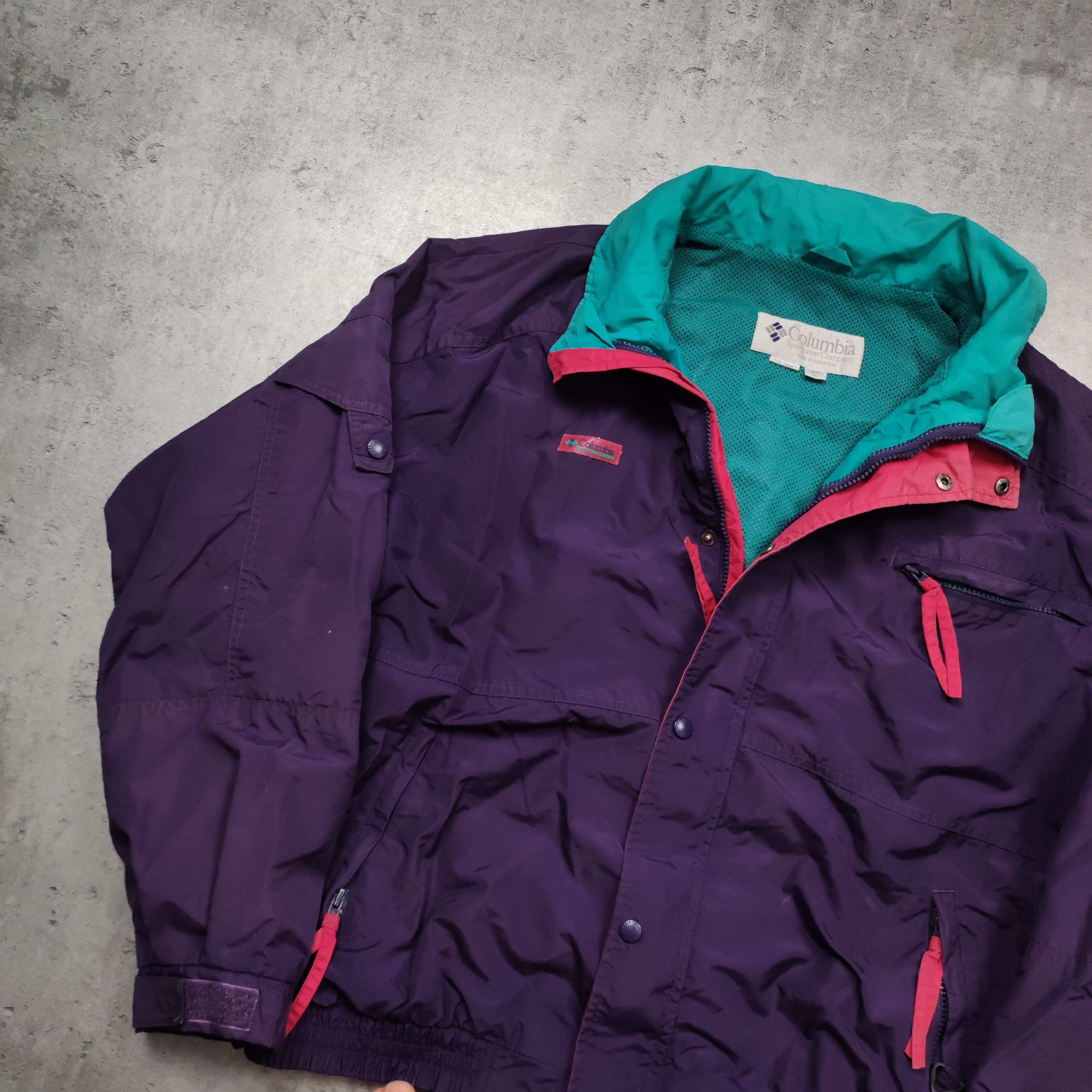 Columbia Vintage 80s OG Columbia GorpCore Archive Light Jacket Size US L / EU 52-54 / 3 - 4 Thumbnail