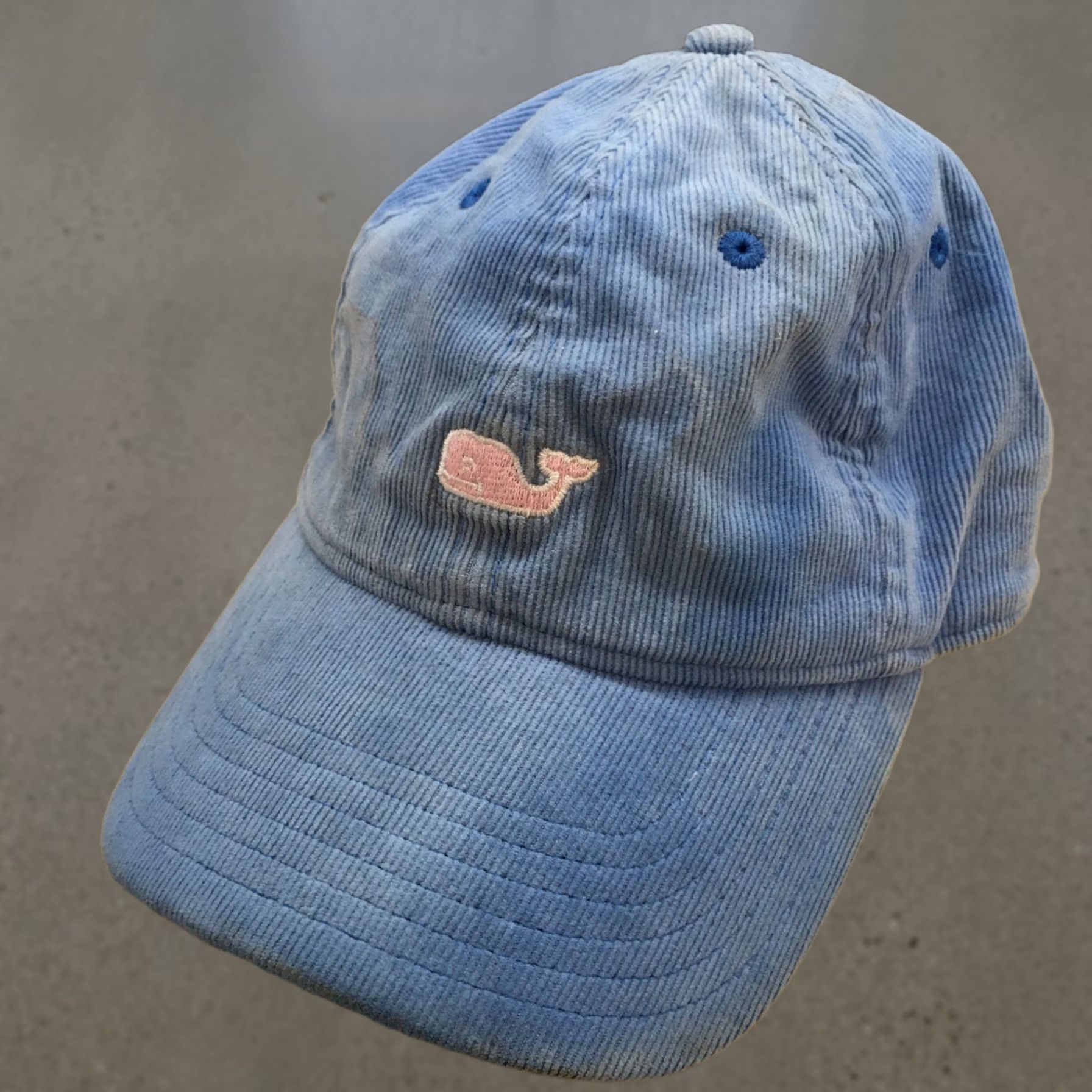 Vineyard Vines Vineyard Vines Baseball Cap Womens Blue Pink OS Adjustable Embroidered Logo Size ONE SIZE - 1 Thumbnail