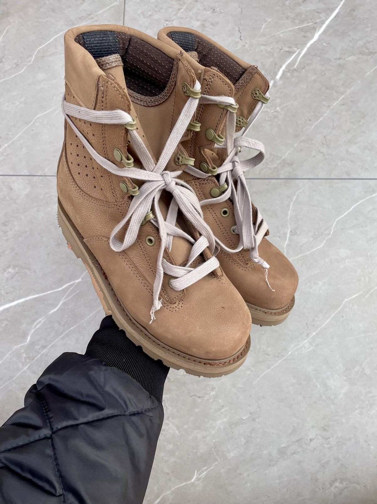 Vintage Vintage Military Desert Storm Combat Boots Size US 12 / EU 45 - 10 Thumbnail