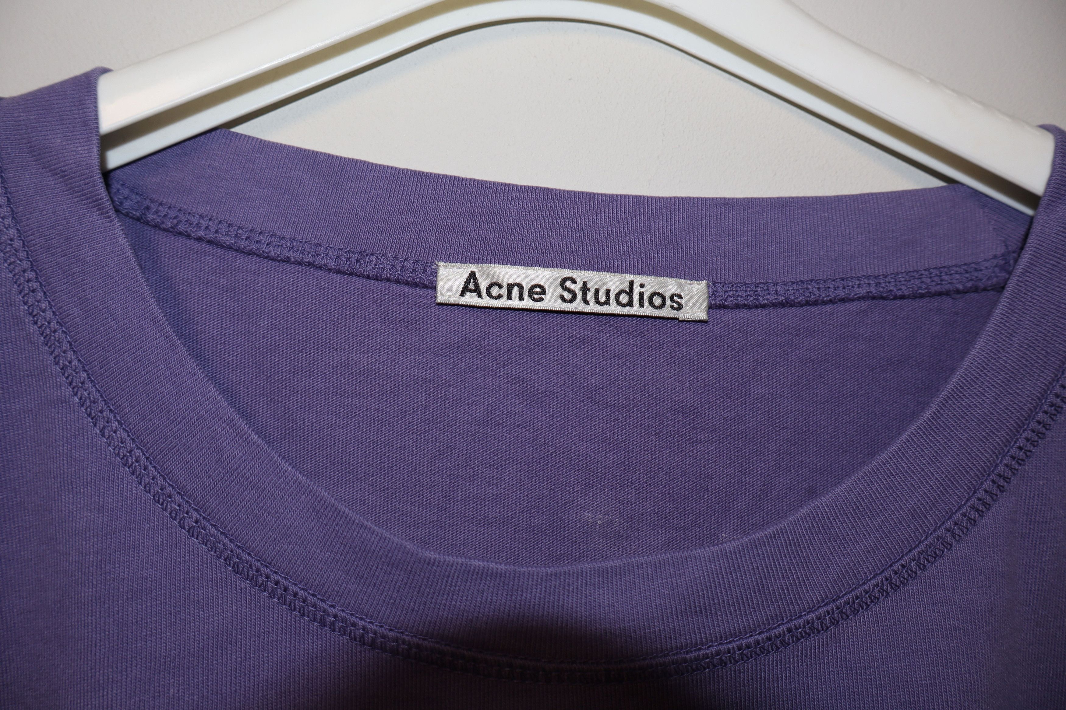 Acne Studios Tohnek logo print t-shirt Size XS / US 0-2 / IT 36-38 - 3 Thumbnail