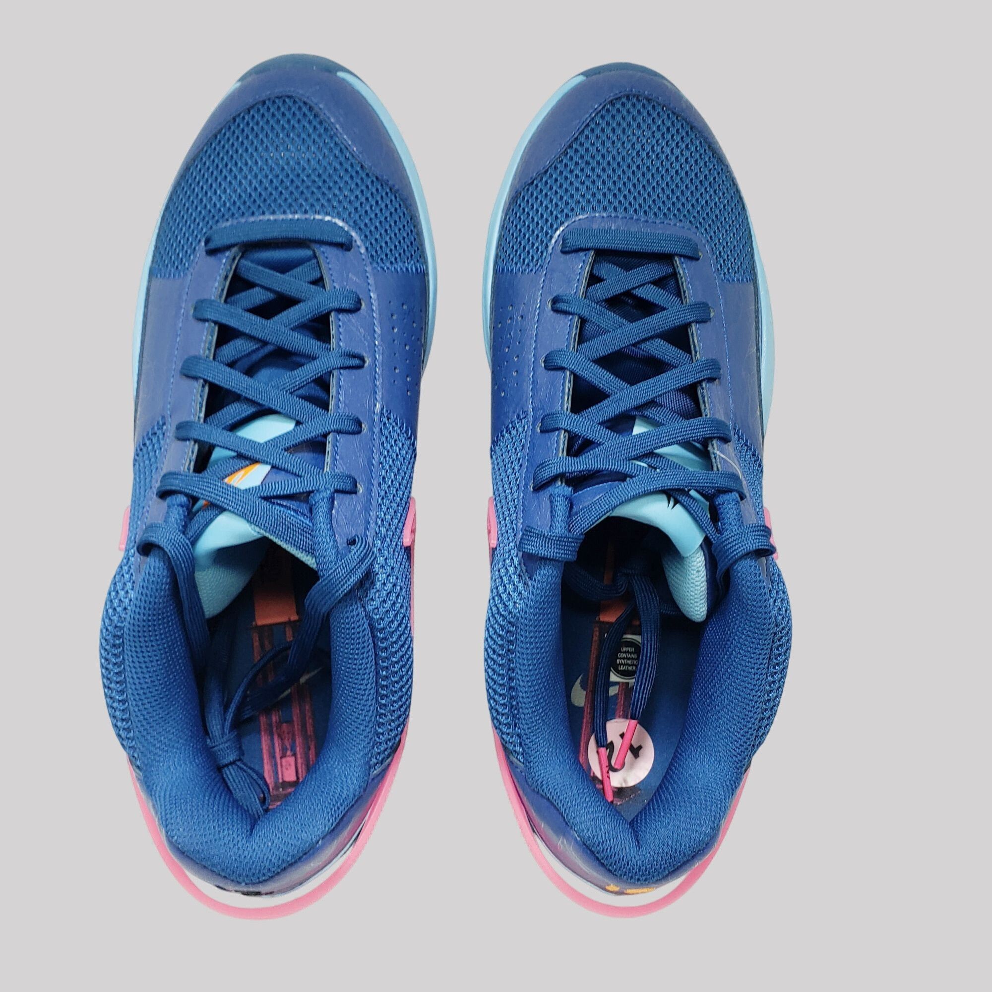Nike Nike Ja 1 NY vs. NY Blue Hyper Pink Basketball Sneakers FV12 Size US 12 / EU 45 - 5 Thumbnail