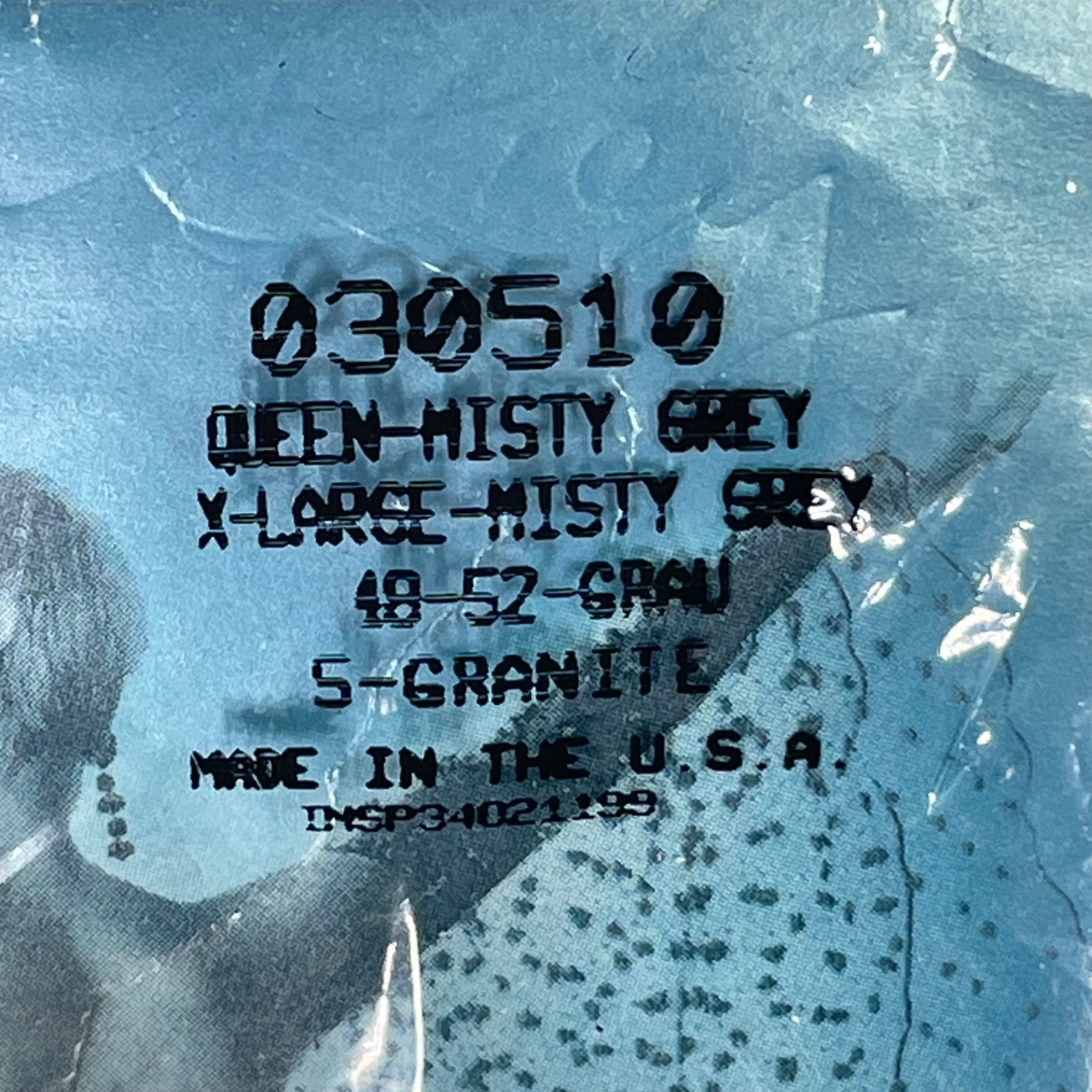 Vintage Silkies Ultra Control Top Pantyhose Queen XL Misty Grey With Size ONE SIZE - 2 Thumbnail