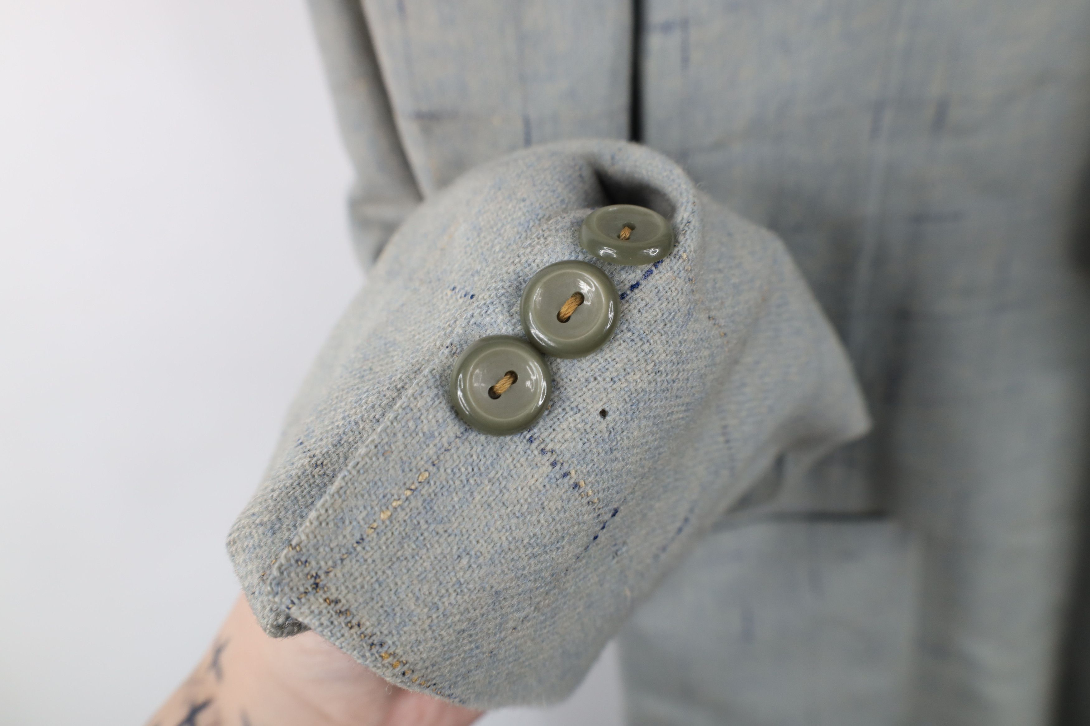 Vintage Vintage 50s Rockabilly Atomic Fleck Blazer Suit Jacket USA Size US XXL / EU 58 / 5 - 8 Thumbnail